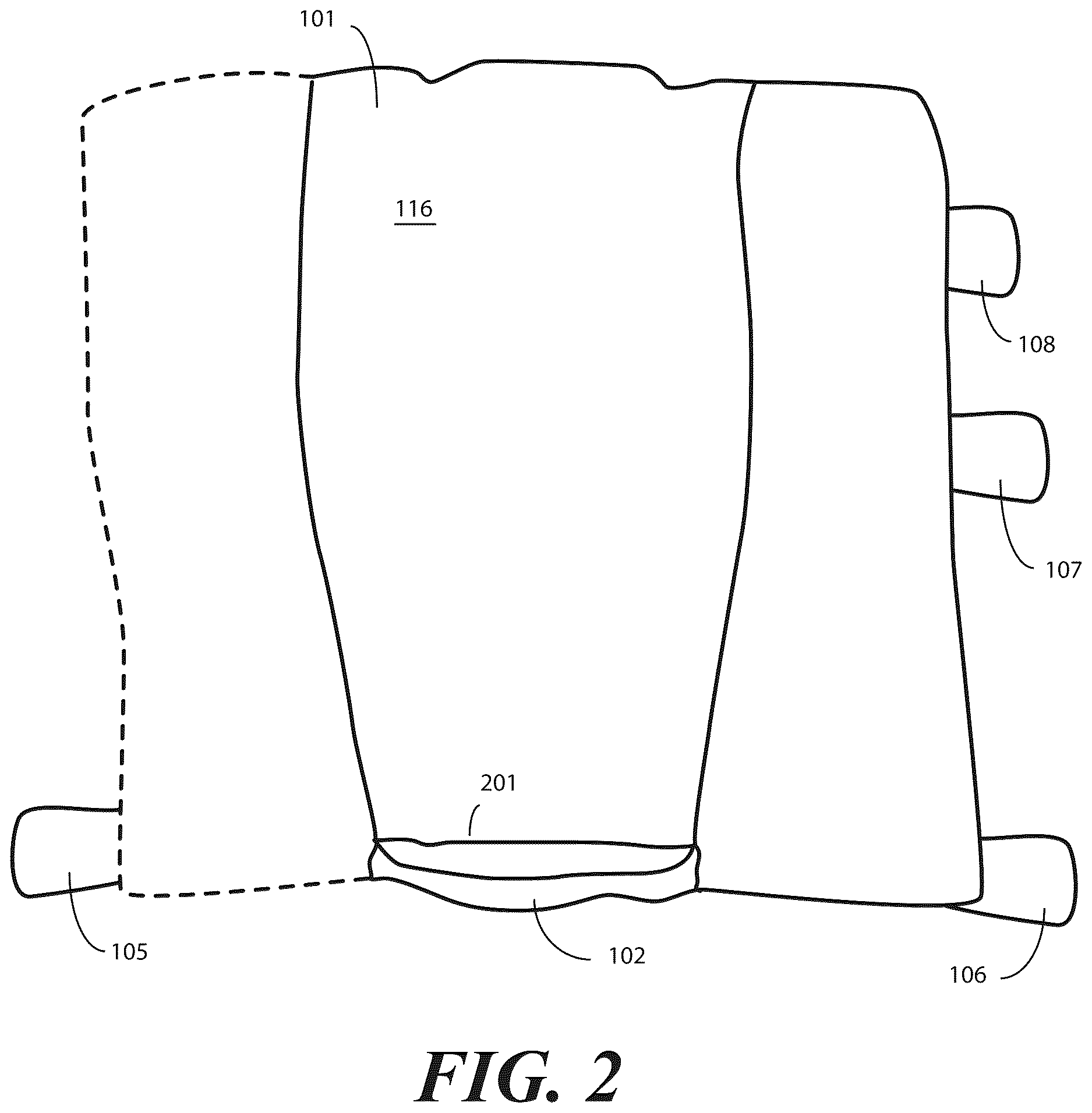 Patent US12616595 Figure 2 – Heel protector and corresponding rehabilitation systems and methods for using the same