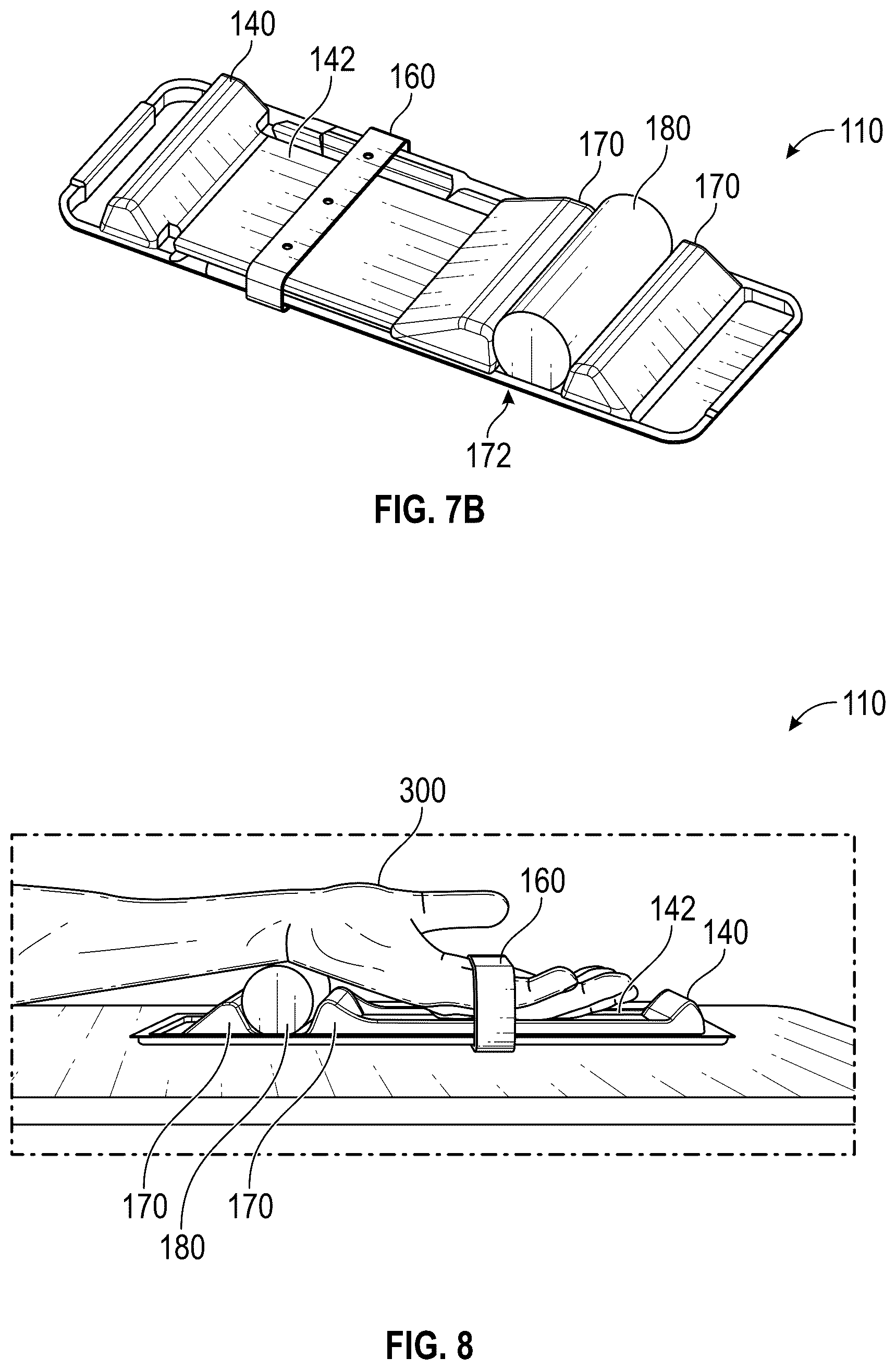 Patent US12616598 Figure 6 – Combination surgical kit and hand restraint