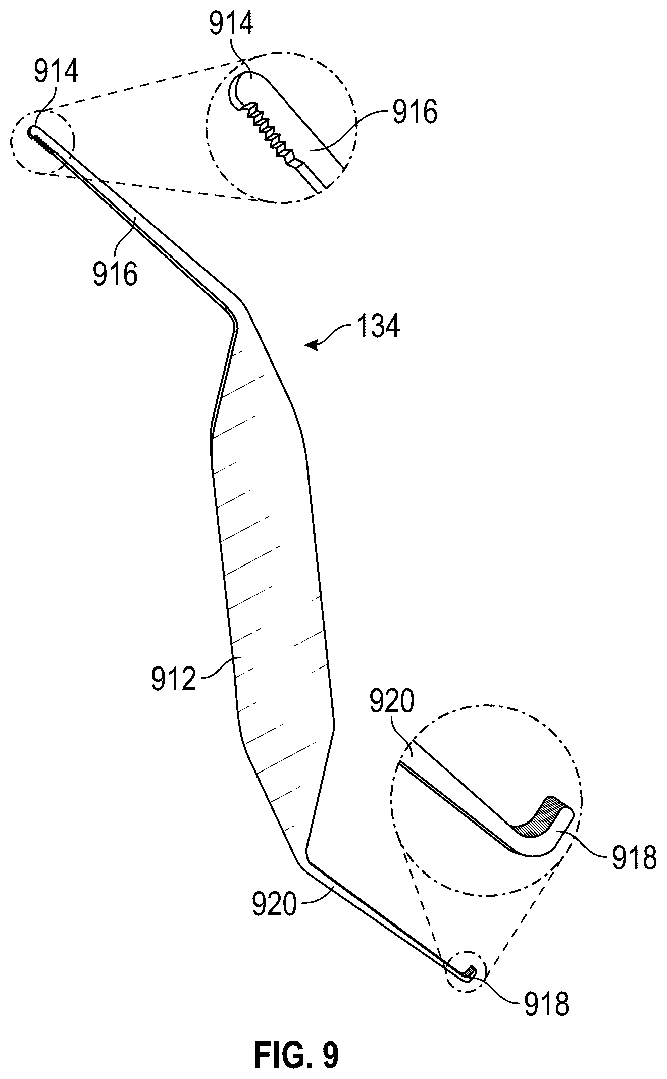 Patent US12616598 Figure 7 – Combination surgical kit and hand restraint