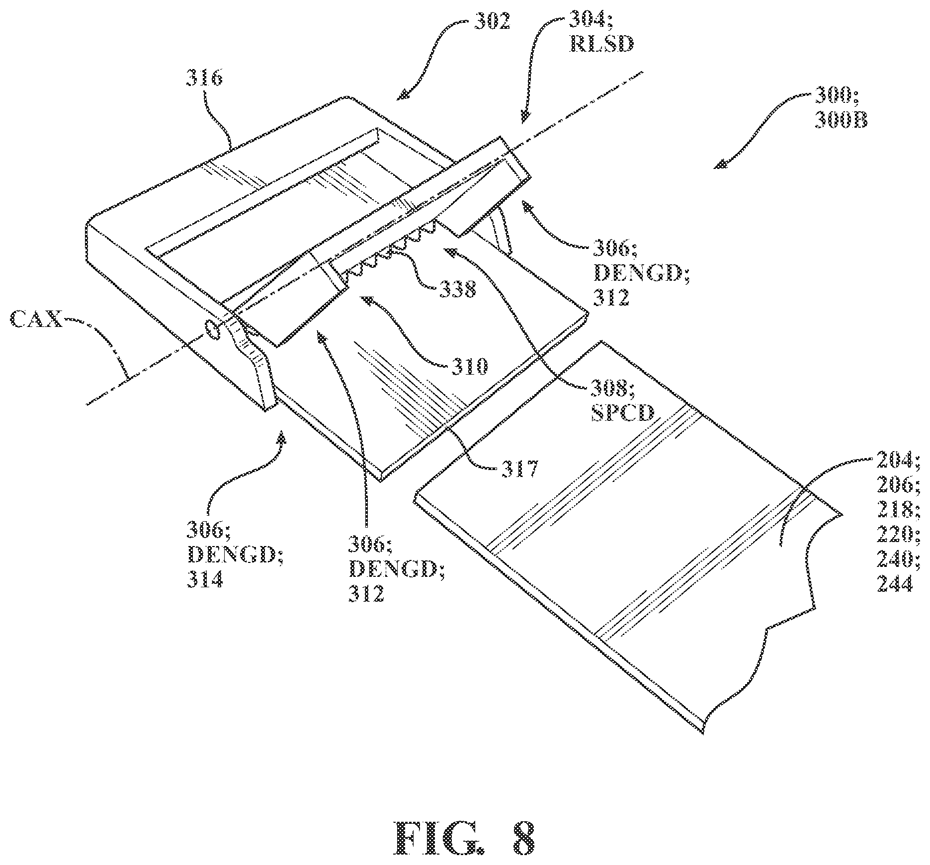 Patent US12616601 Figure 7 – Harness assembly for use with patient transport apparatuses