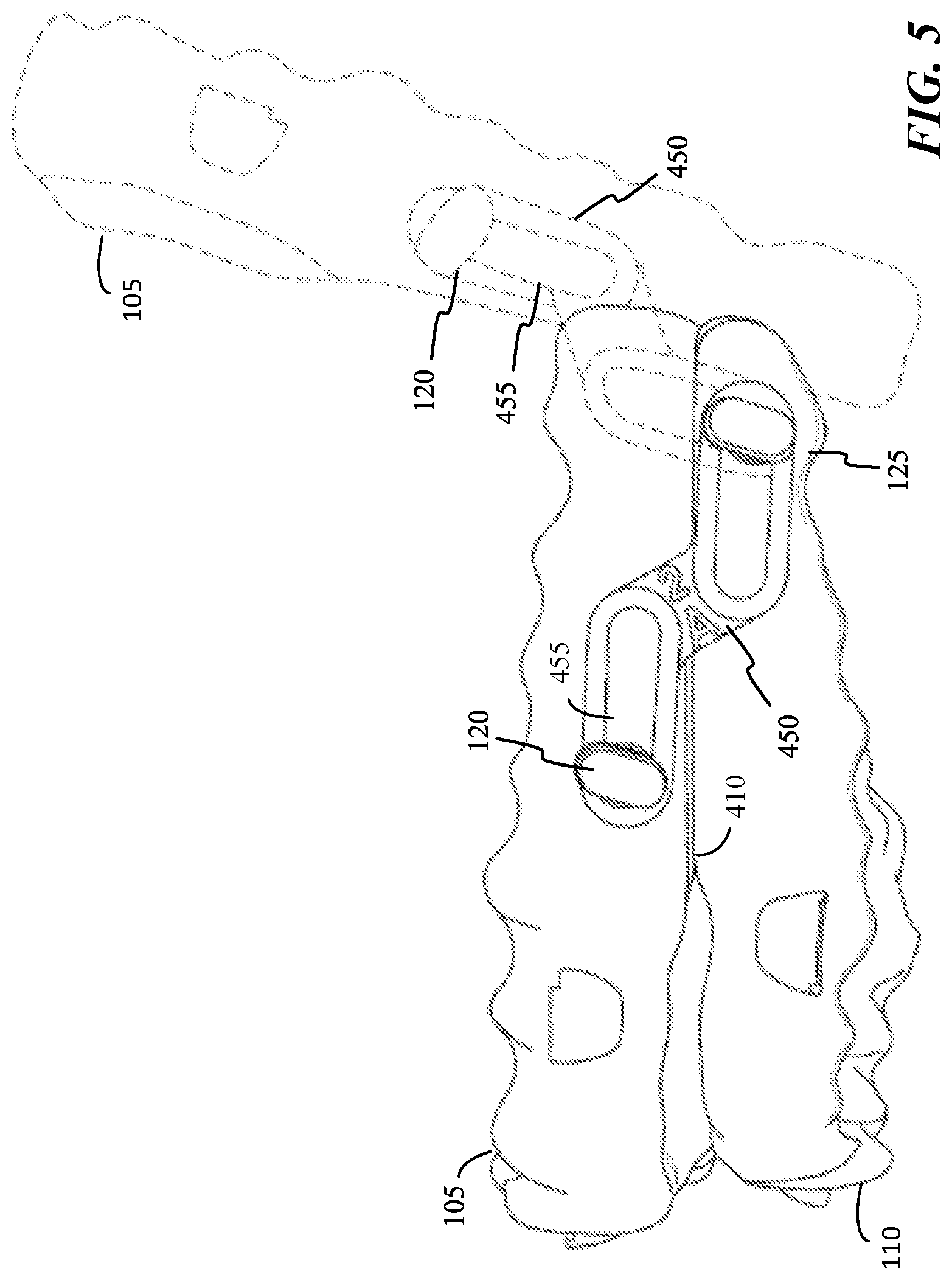 Patent US12616605 Figure 5 – Mandibular repositioning device