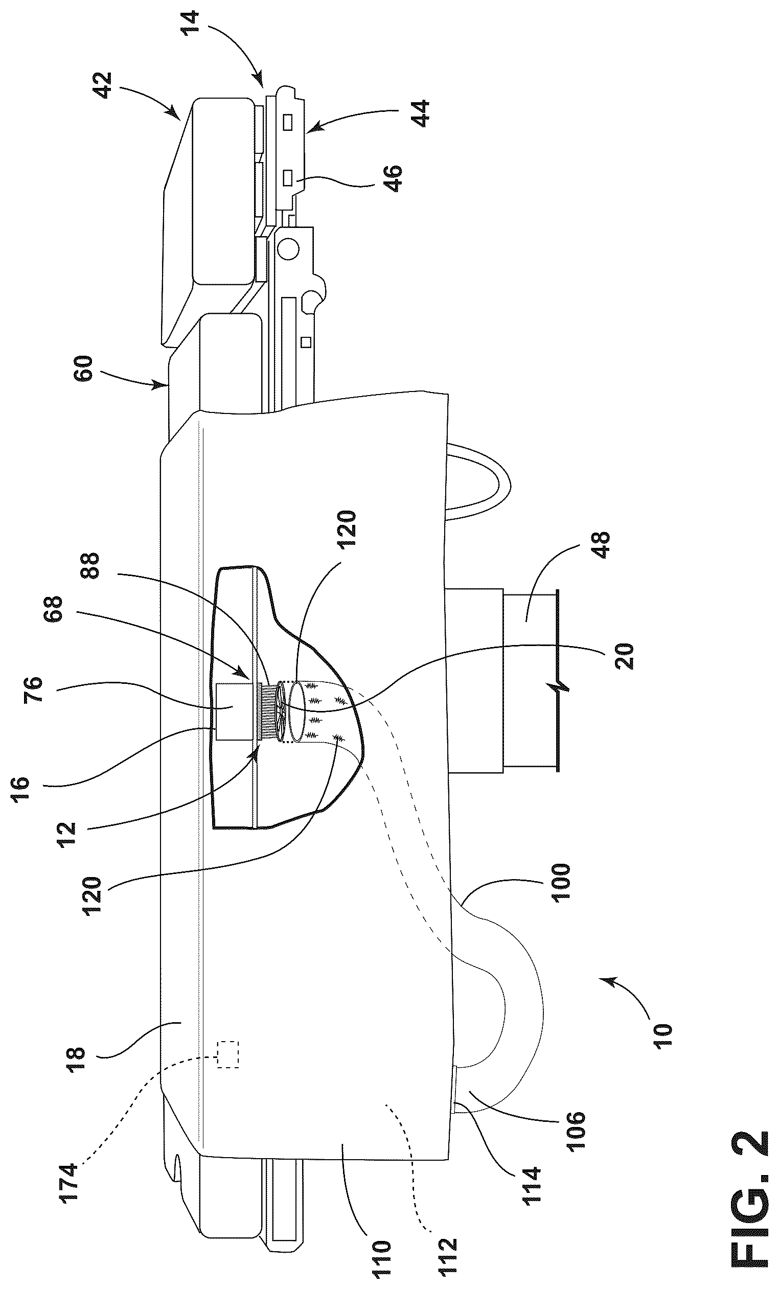 Patent US12616606 Figure 2 – Heat exchange system for patient support surface
