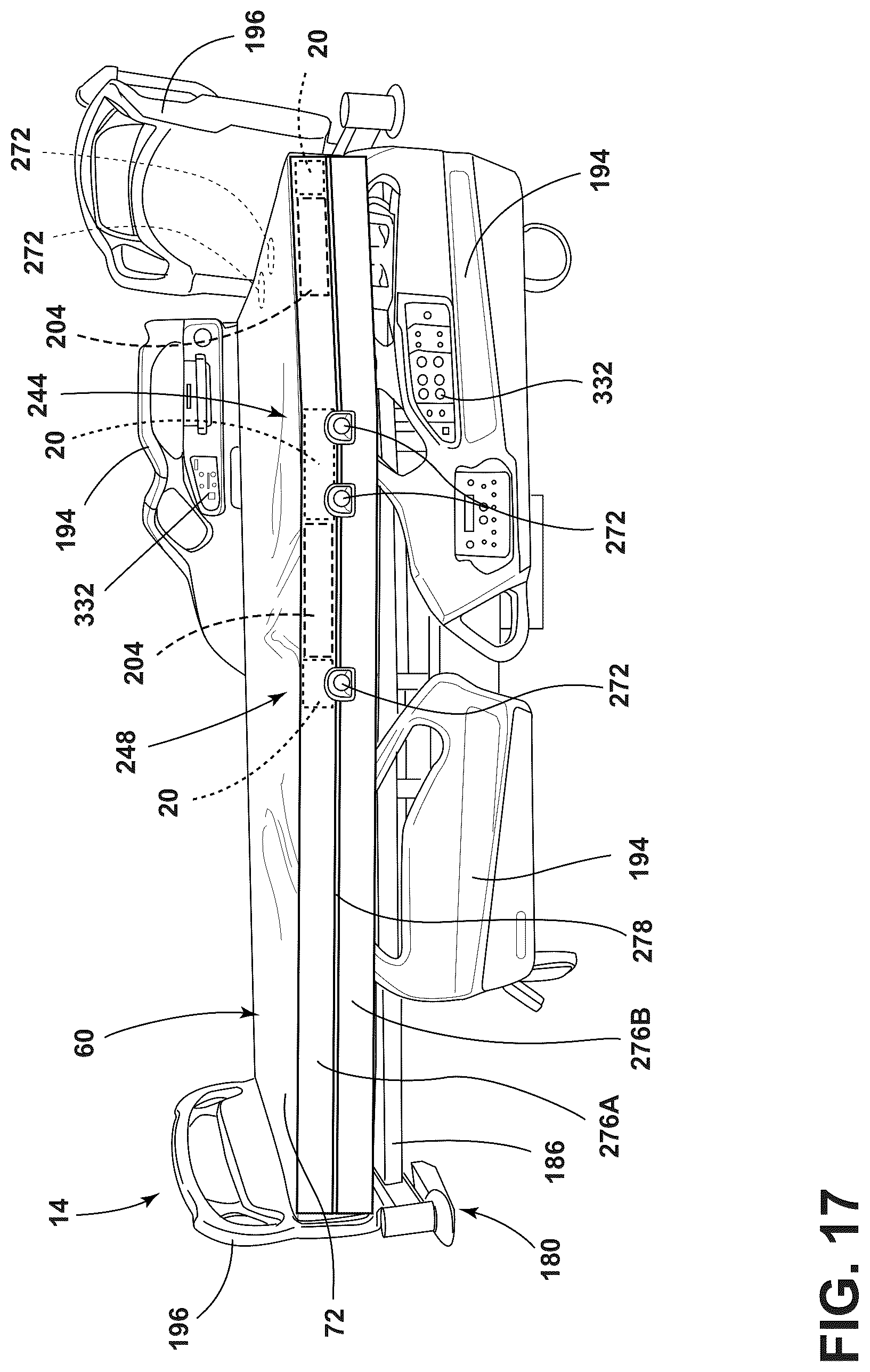 Patent US12616606 Figure 17 – Heat exchange system for patient support surface
