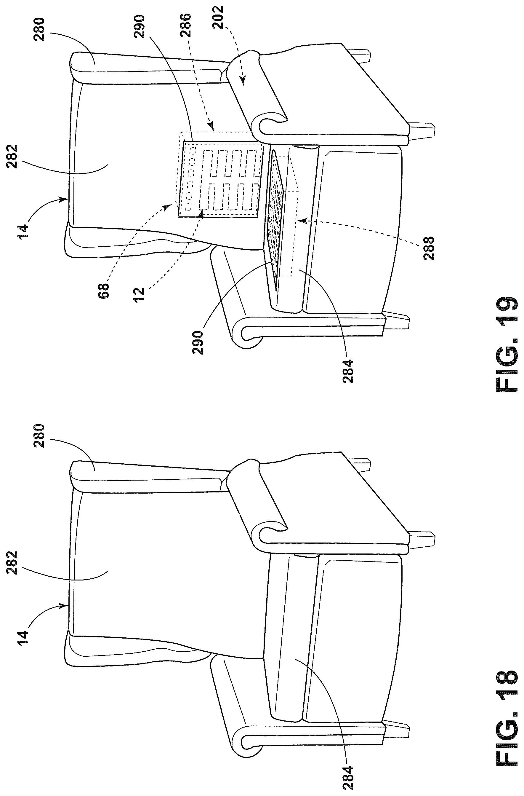 Patent US12616606 Figure 18 – Heat exchange system for patient support surface