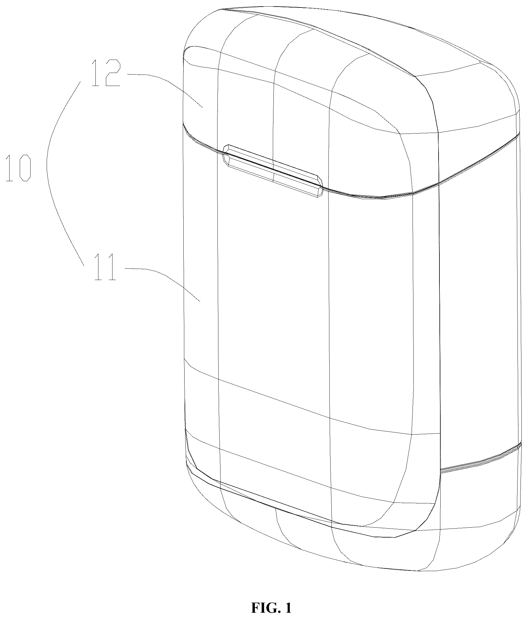 Patent US12616607 Figure 1 – Portable hand warmer charging case and hand warmer assembly