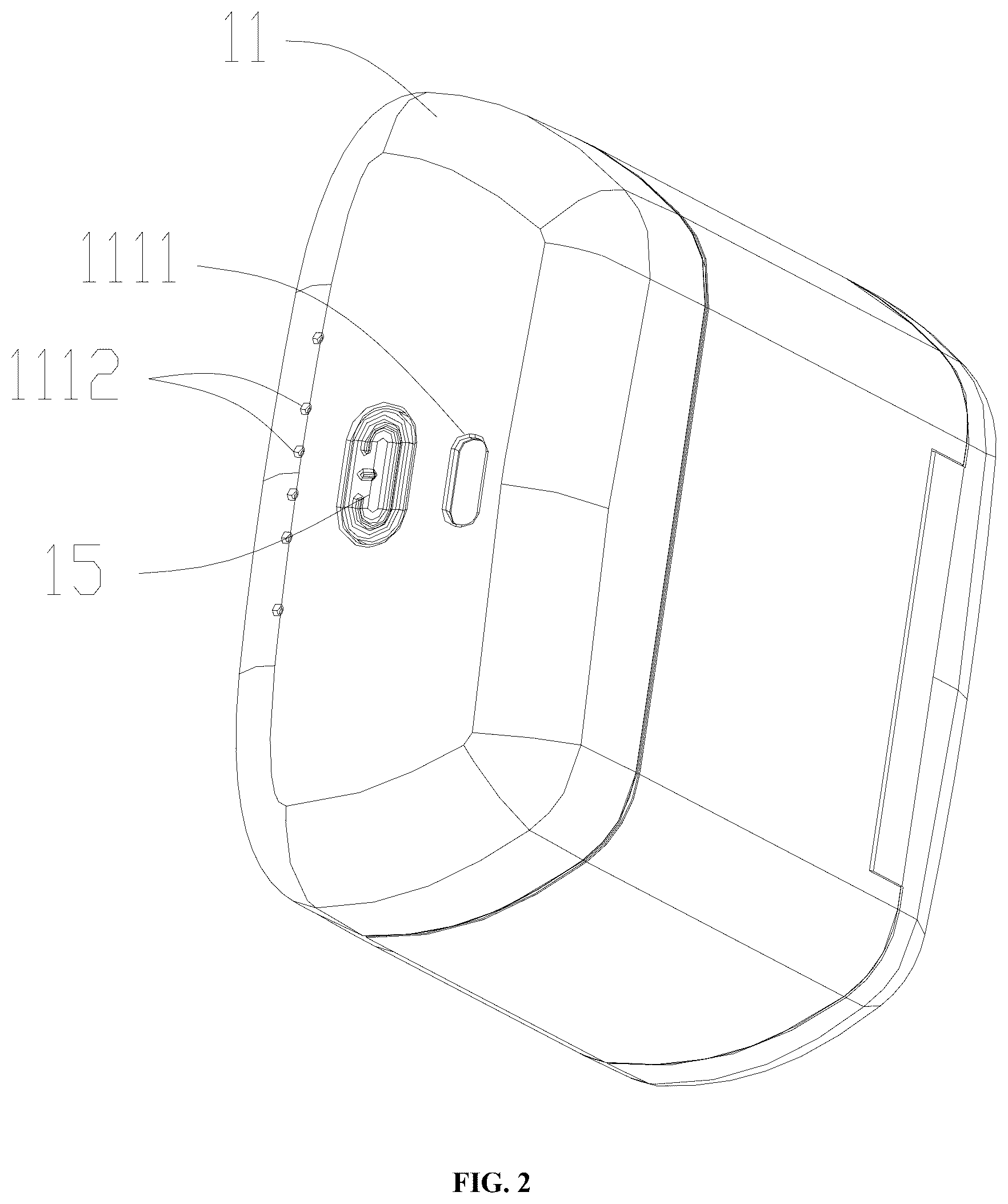 Patent US12616607 Figure 2 – Portable hand warmer charging case and hand warmer assembly