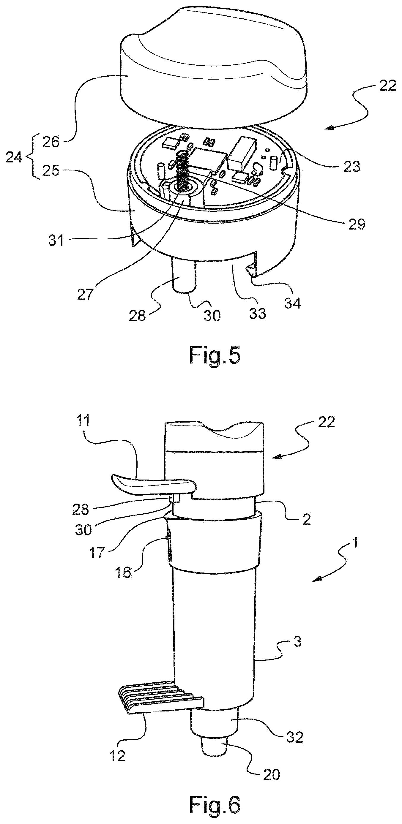Patent US12616608 Figure 2 – Device and method for monitoring compliance with a therapeutic ophthalmic treatment