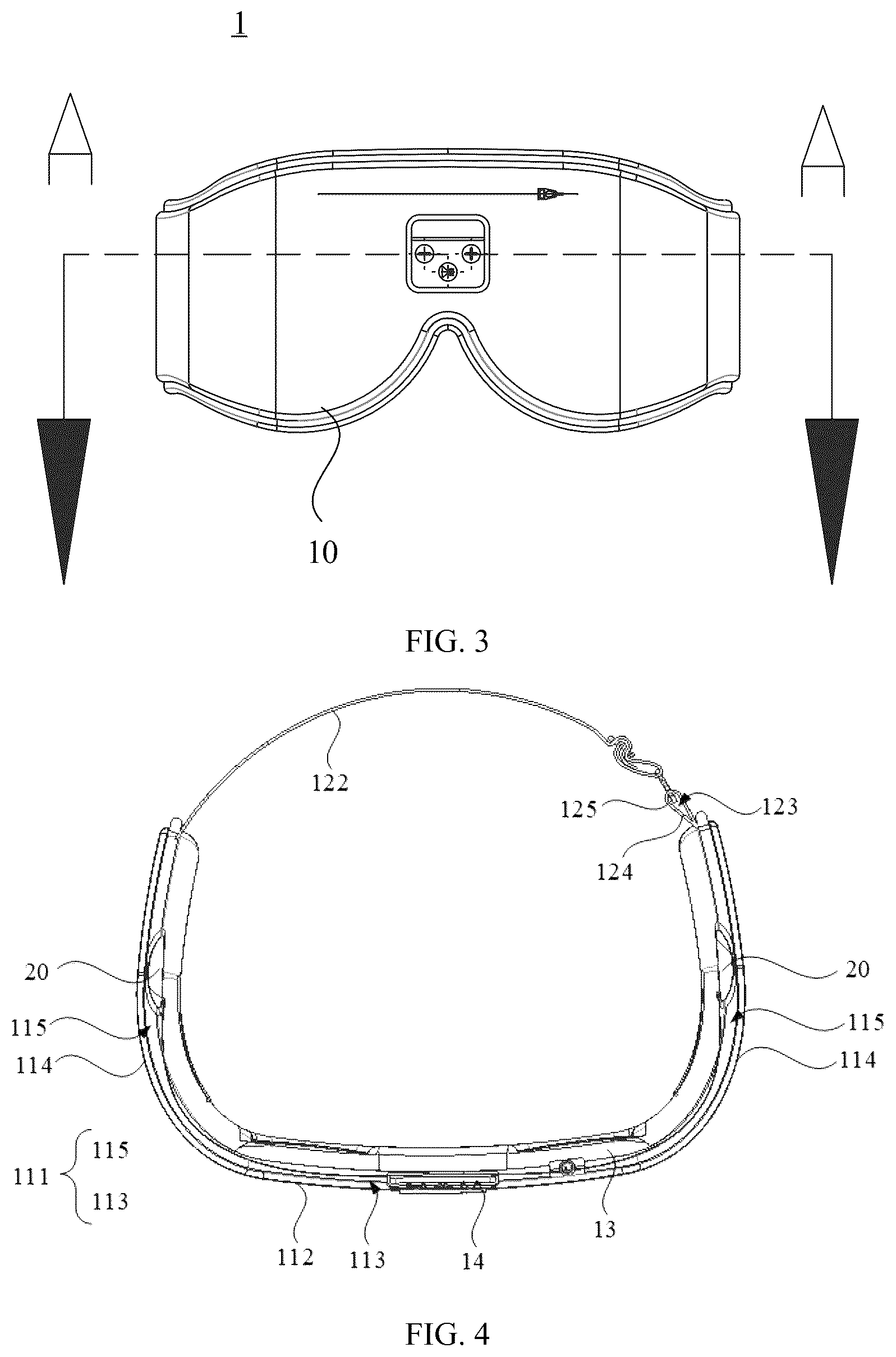 Patent US12616610 Figure 3 – Eye mask
