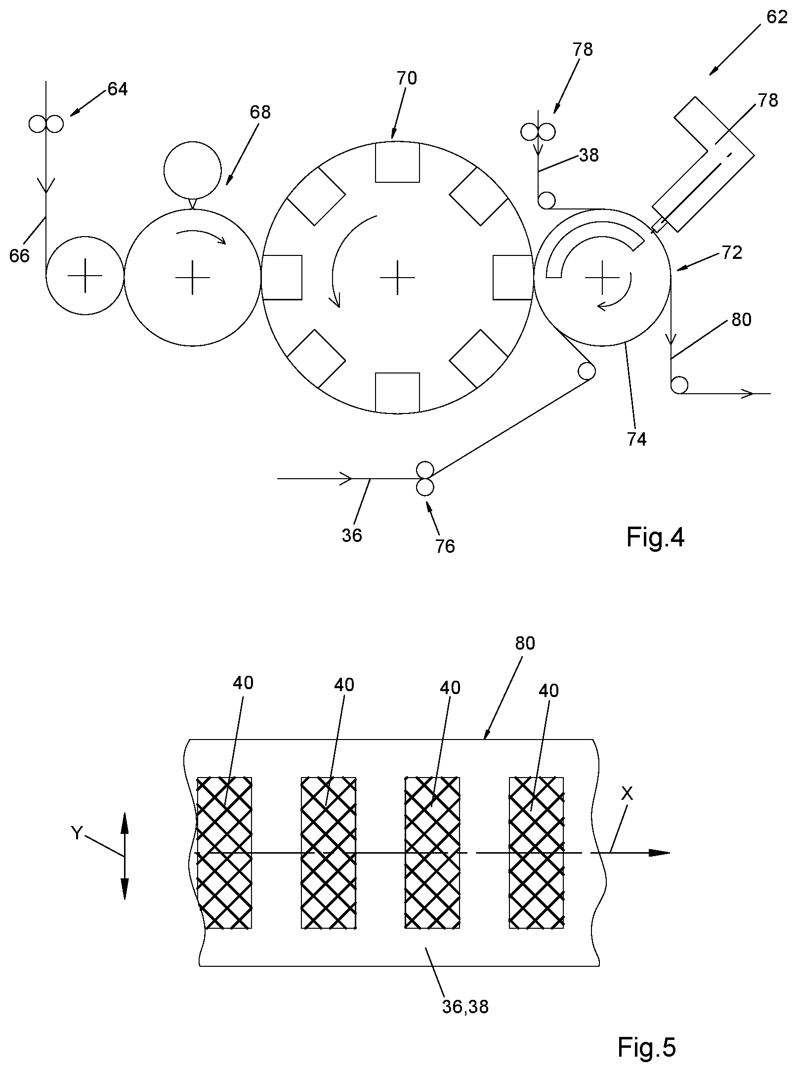 Patent US12616612 Figure 3 – Absorbent sanitary article and a method for producing the same