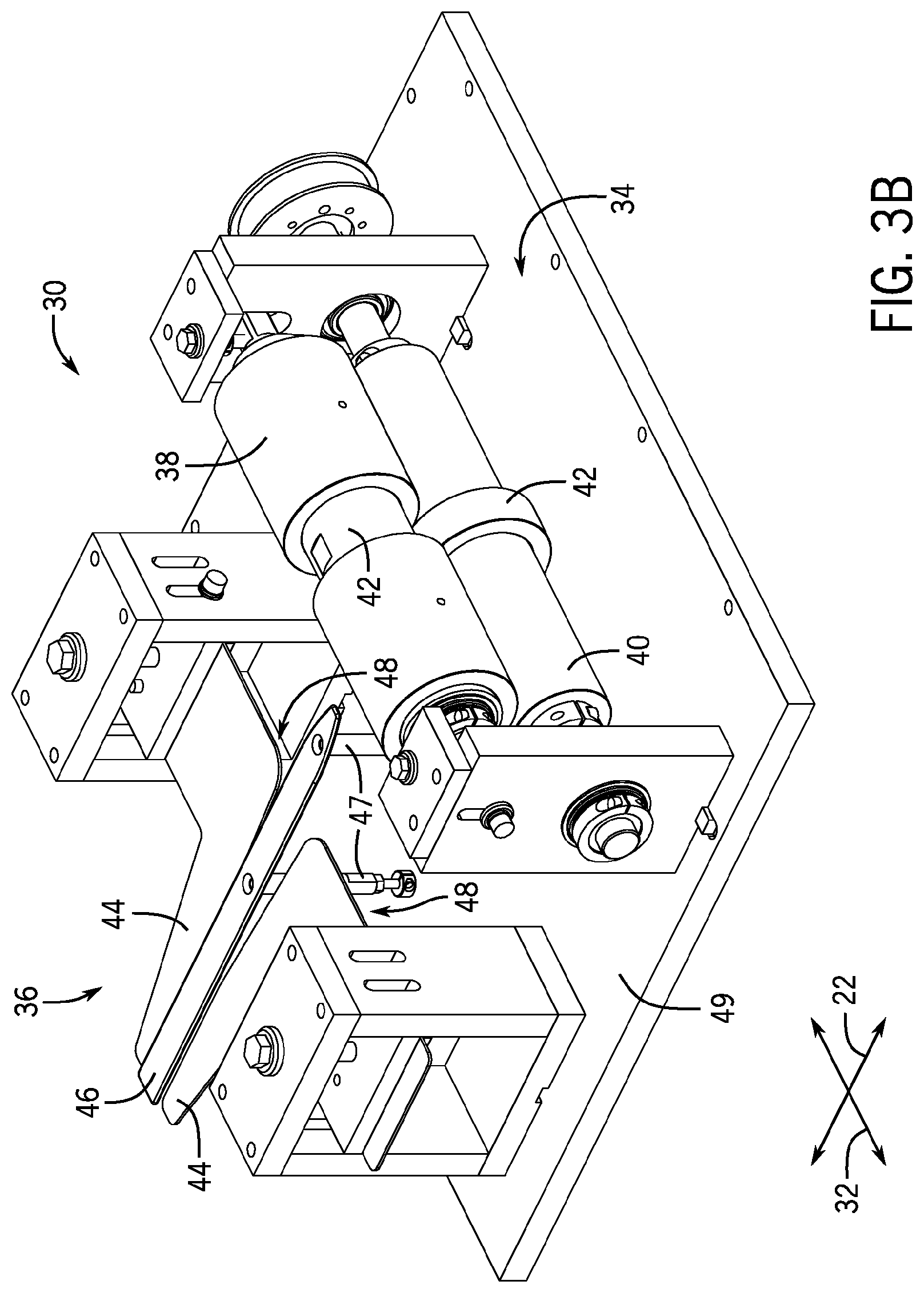 Patent US12616613 Figure 4 – Apparatus for forming and applying a pleated core wrap