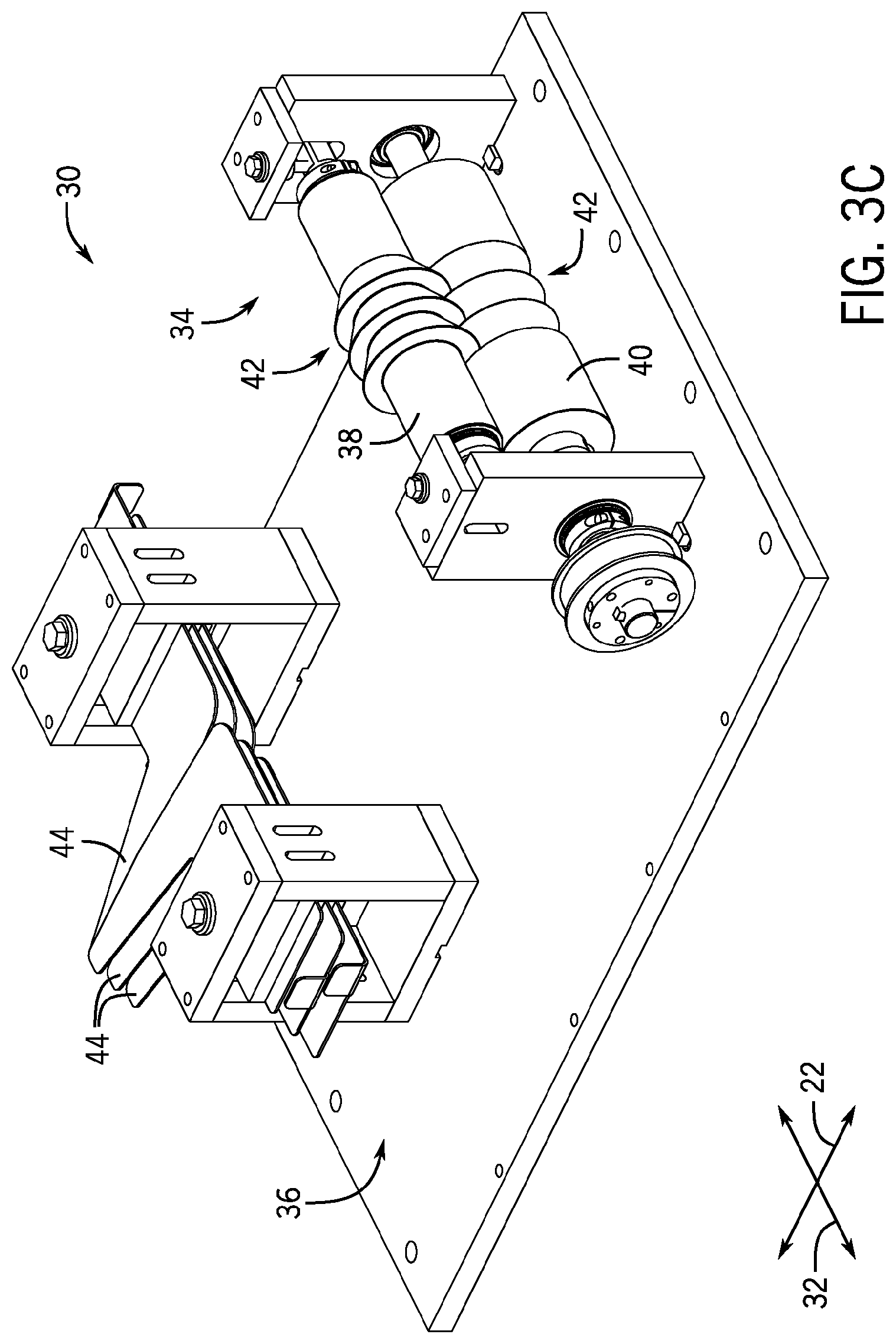 Patent US12616613 Figure 5 – Apparatus for forming and applying a pleated core wrap
