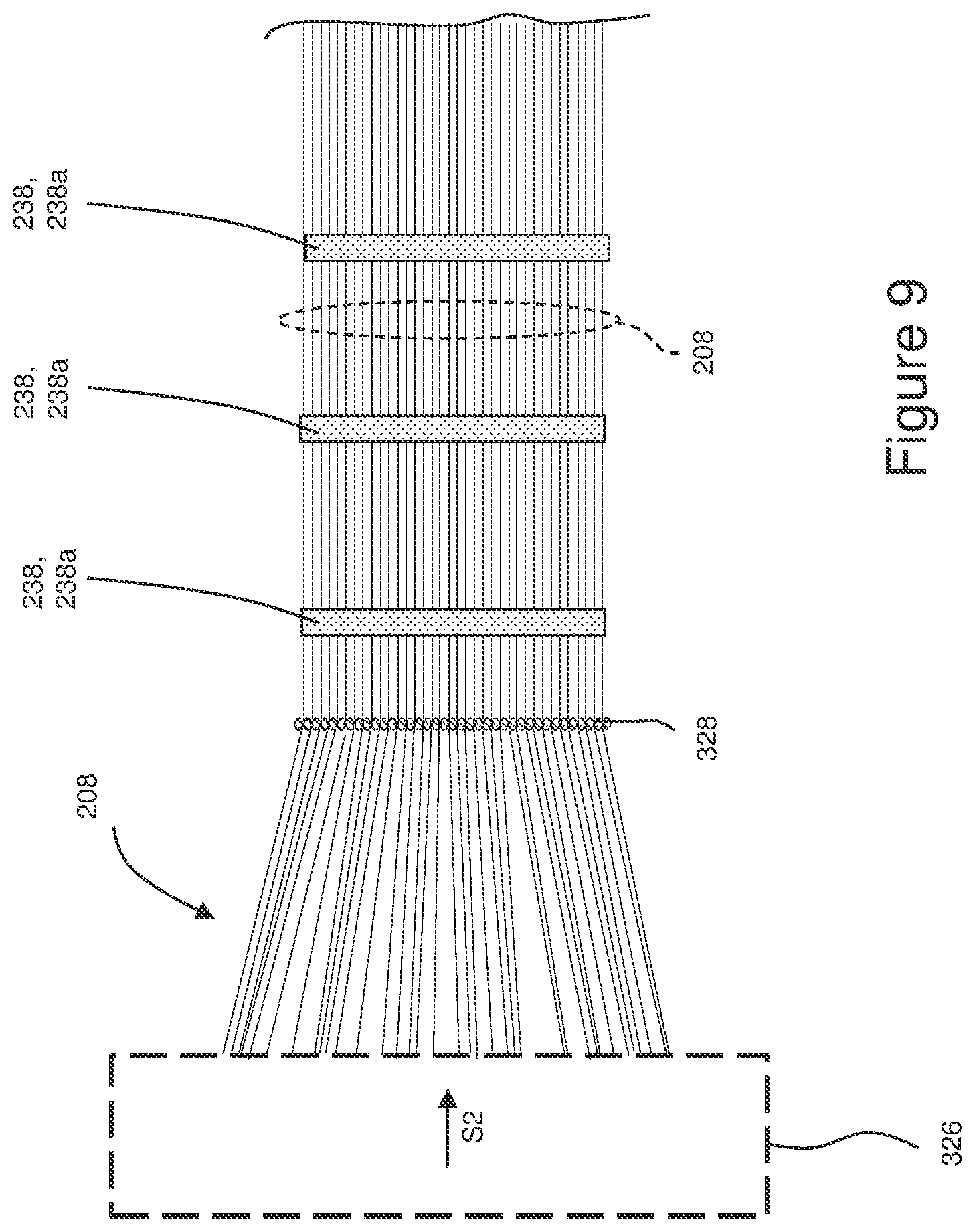 Patent US12616614 Figure 11 – Absorbent articles with corrugated elastomeric laminates and methods for making corrugated elastomeric laminates