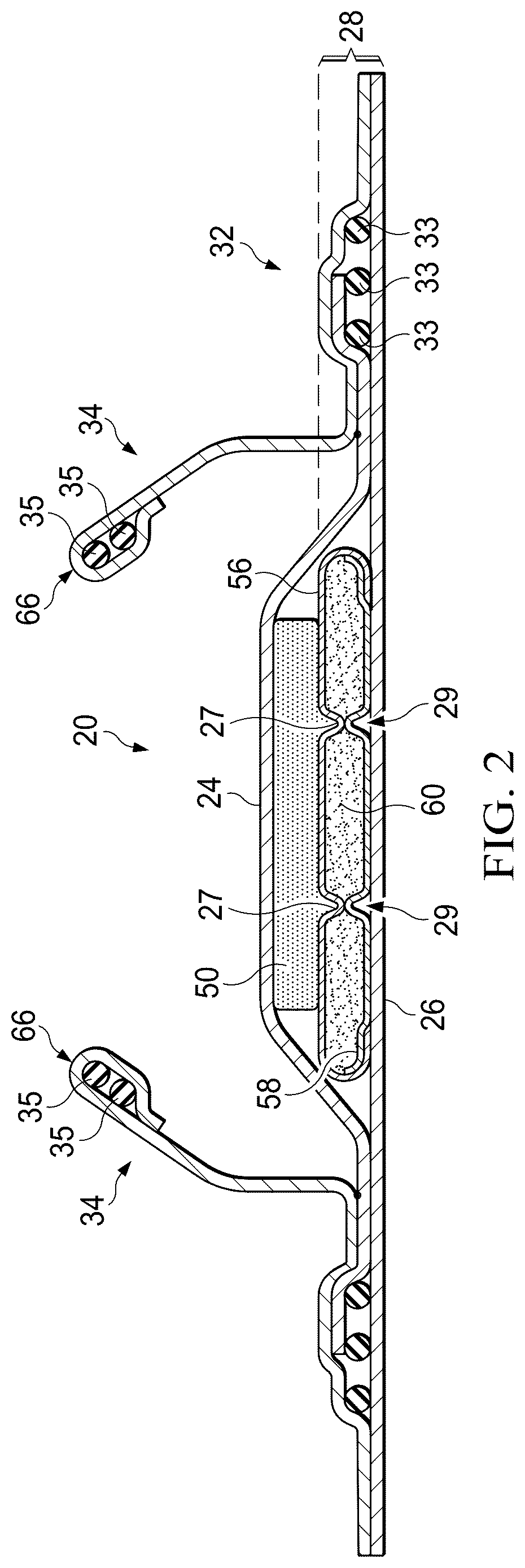 Patent US12616619 Figure 2 – Nonwoven and absorbent articles containing the same