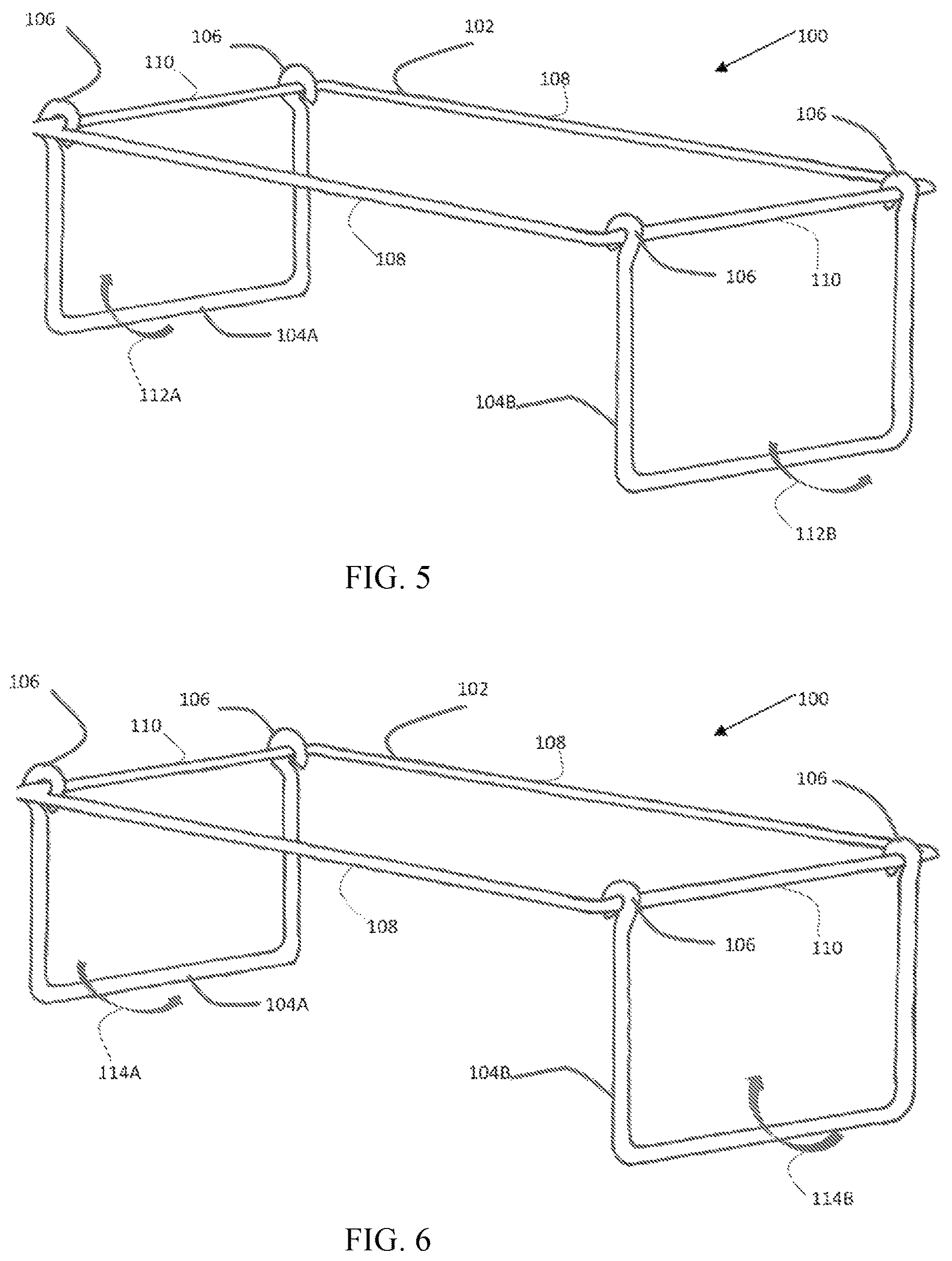 Patent US12616622 Figure 5 – Device to facilitate the transport or storage of items by a person seated in a wheelchair or using other mobile devices