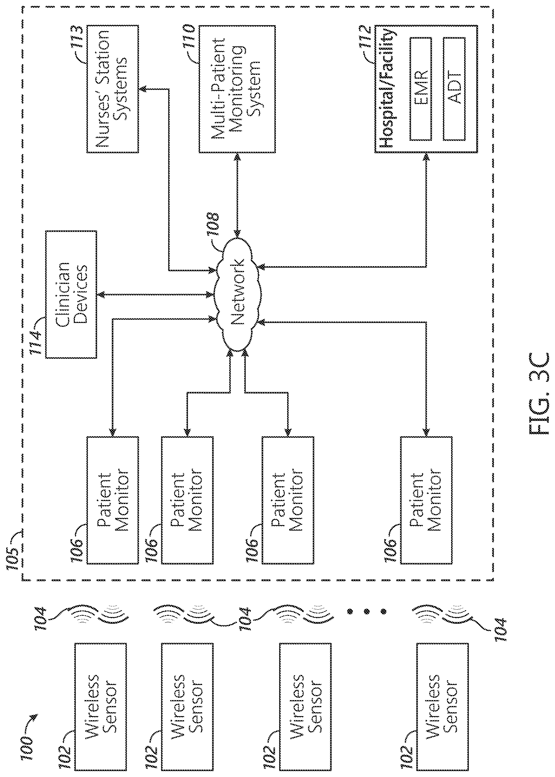 Patent US12616623 Figure 5 – Patient monitoring device with improved user interface
