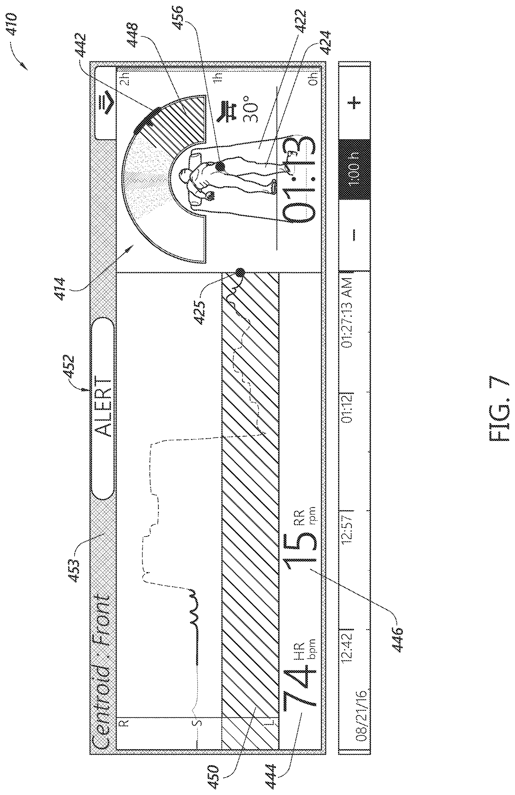 Patent US12616623 Figure 10 – Patient monitoring device with improved user interface