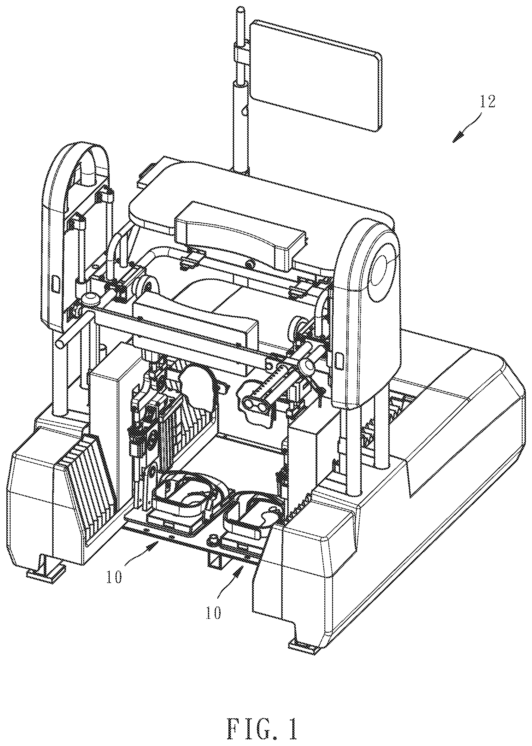 Patent US12616625 Figure 1 – Muscle tone assesment device and assesment method thereof
