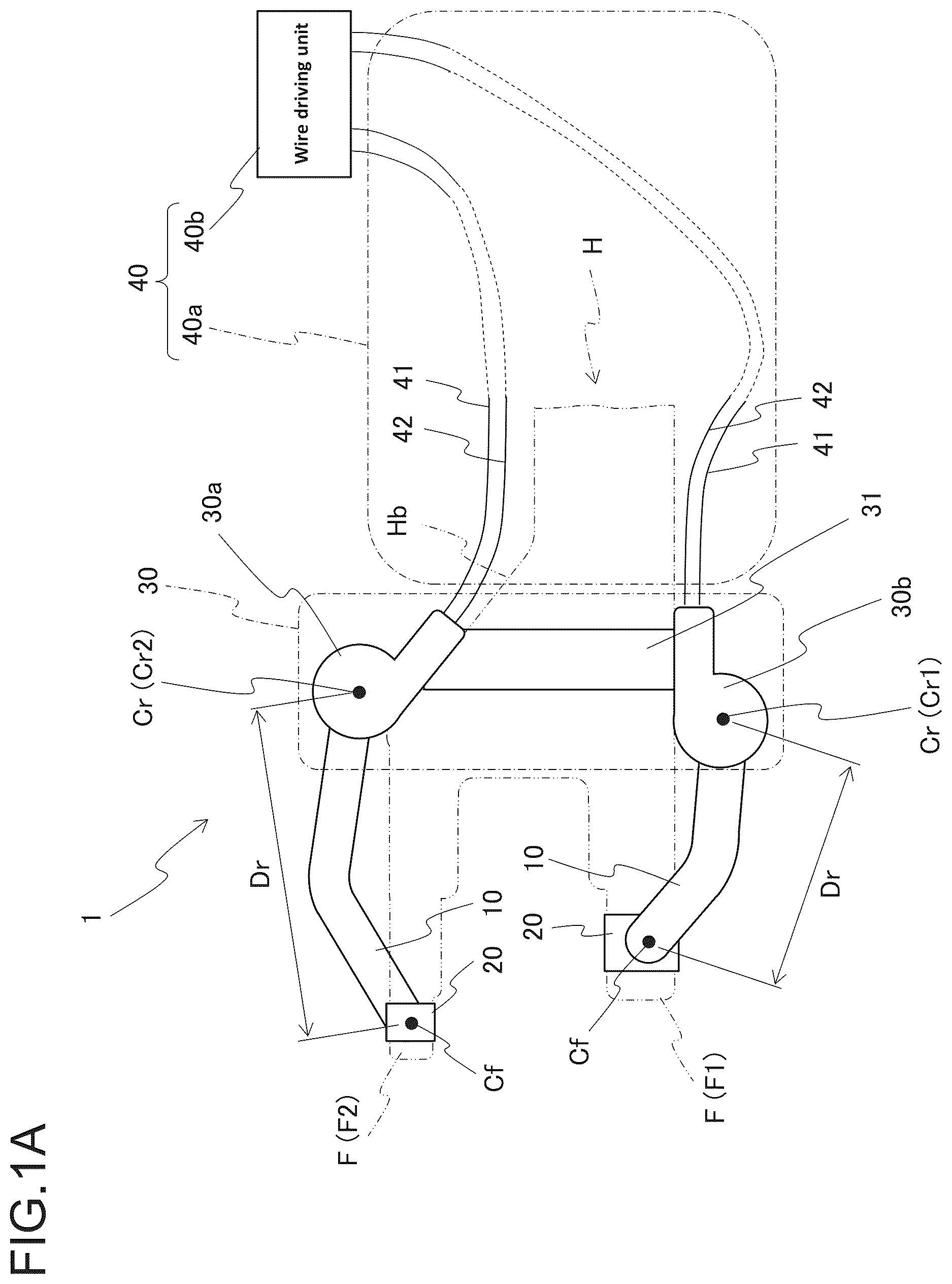 Patent US12616626 Figure 1 – Motion assist device