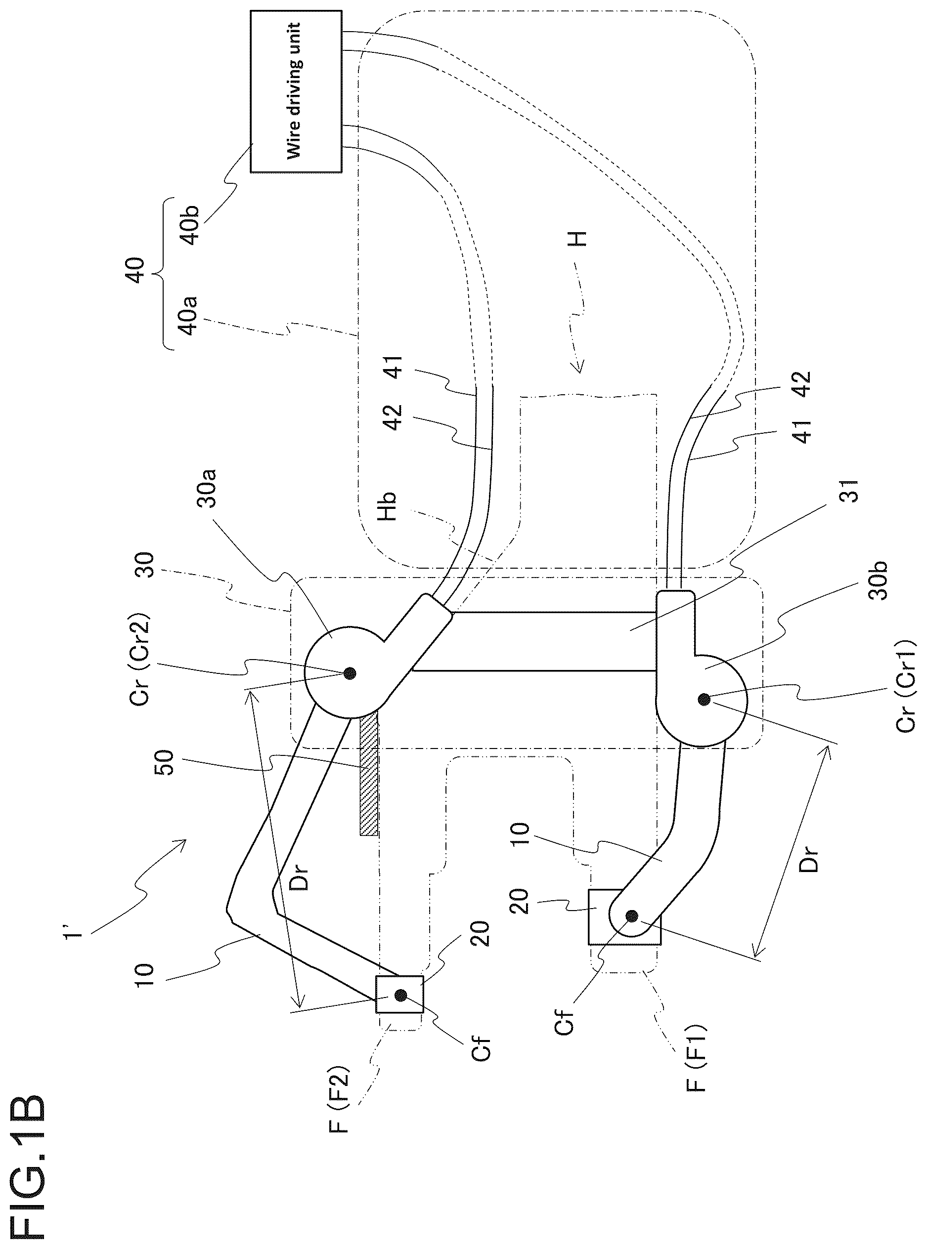 Patent US12616626 Figure 2 – Motion assist device