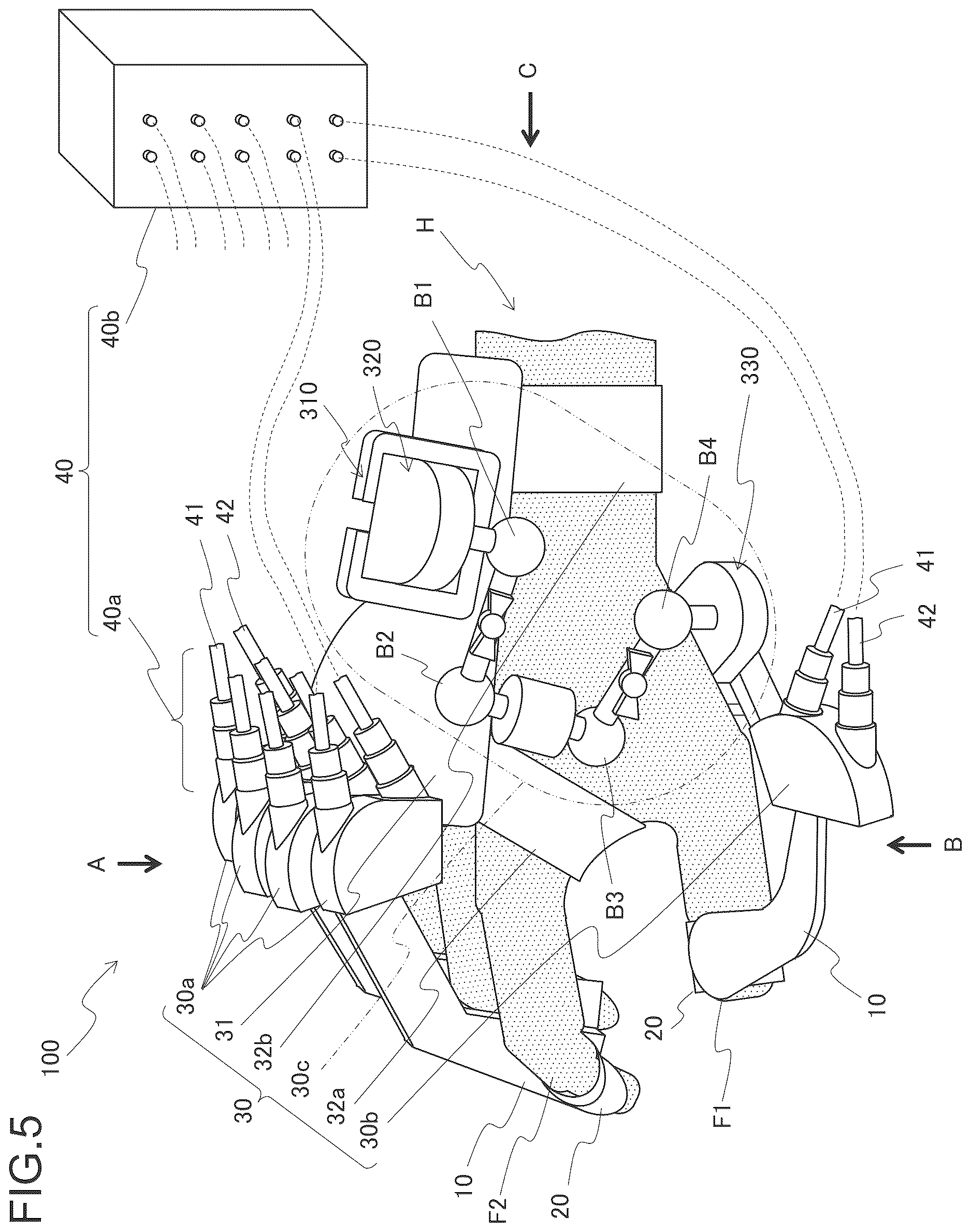 Patent US12616626 Figure 7 – Motion assist device
