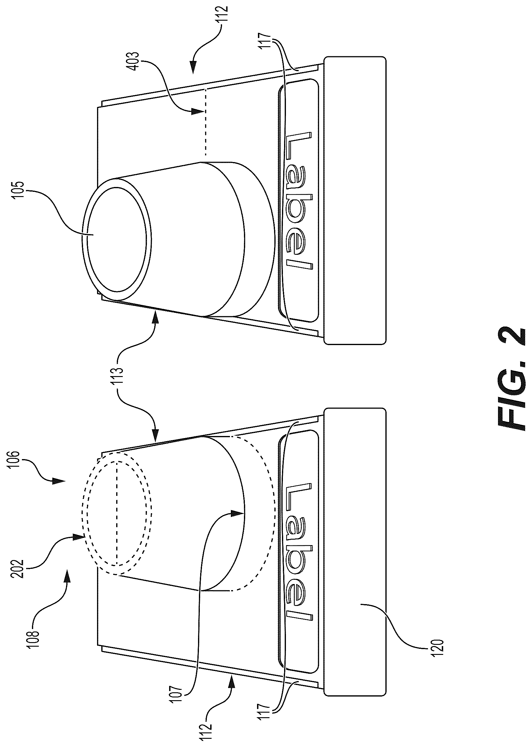 Patent US12616627 Figure 3 – Asymmetrical walker glides with improved stability