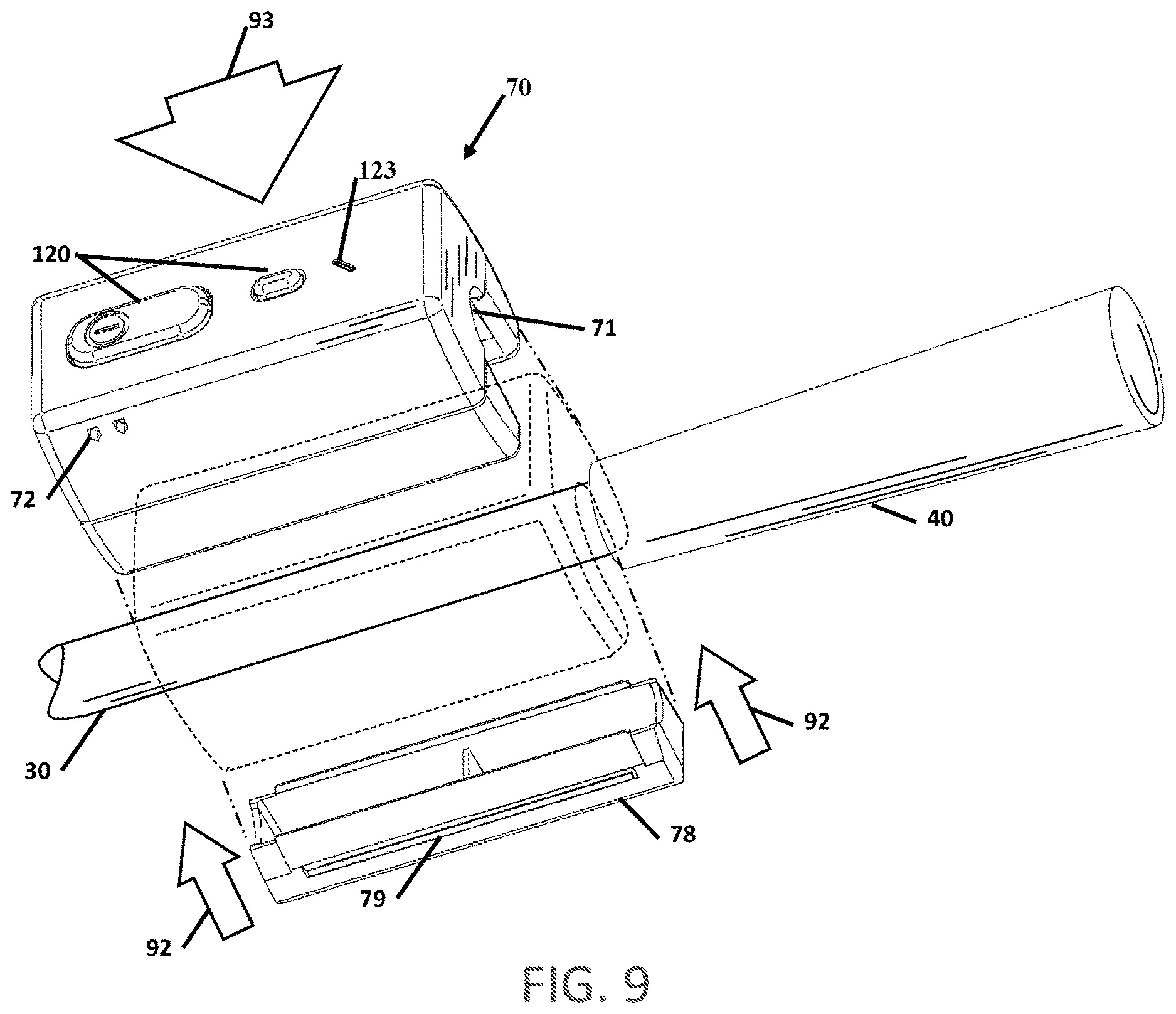 Patent US12616629 Figure 6 – Line tracking cane for the vision impaired