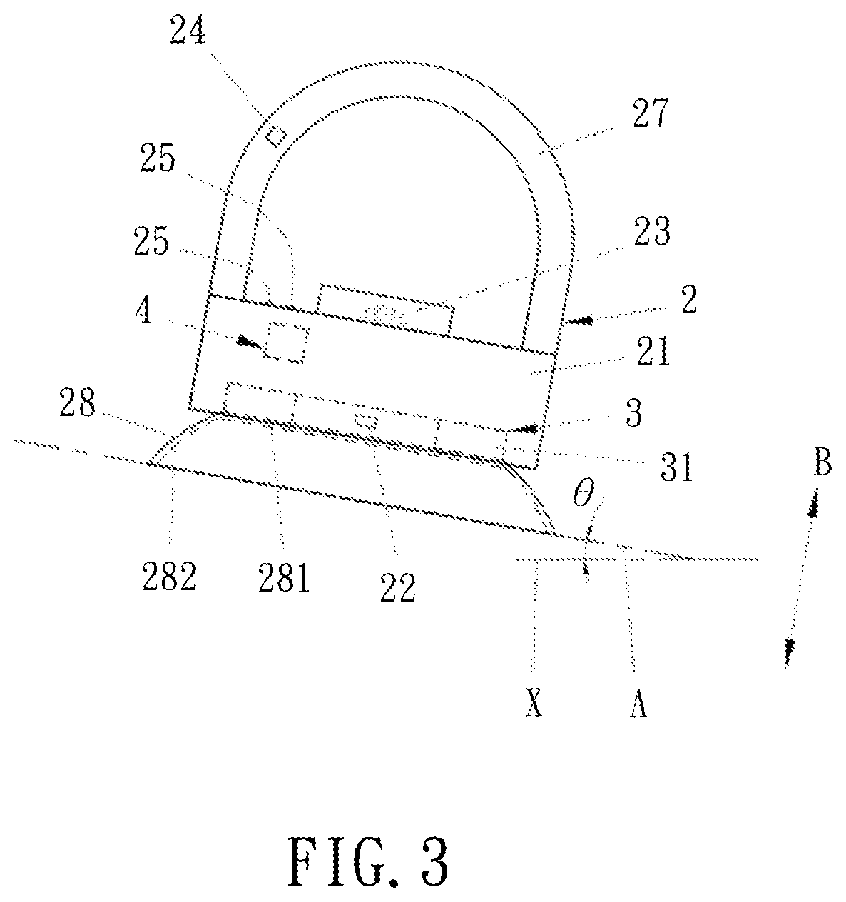 Patent US12616635 Figure 3 – Percussion apparatus for sputum clearance