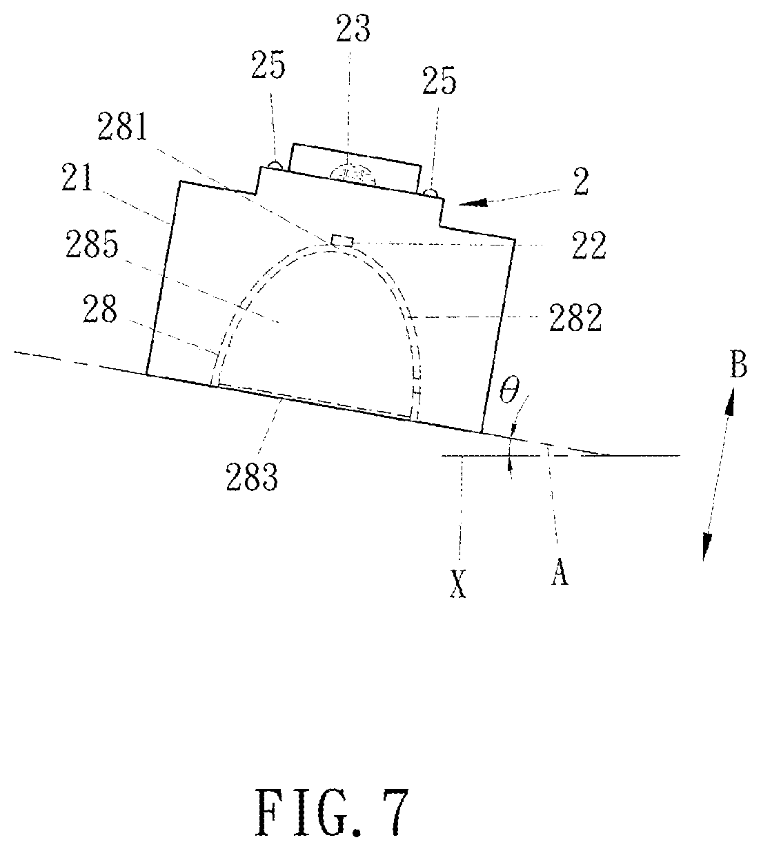 Patent US12616635 Figure 7 – Percussion apparatus for sputum clearance