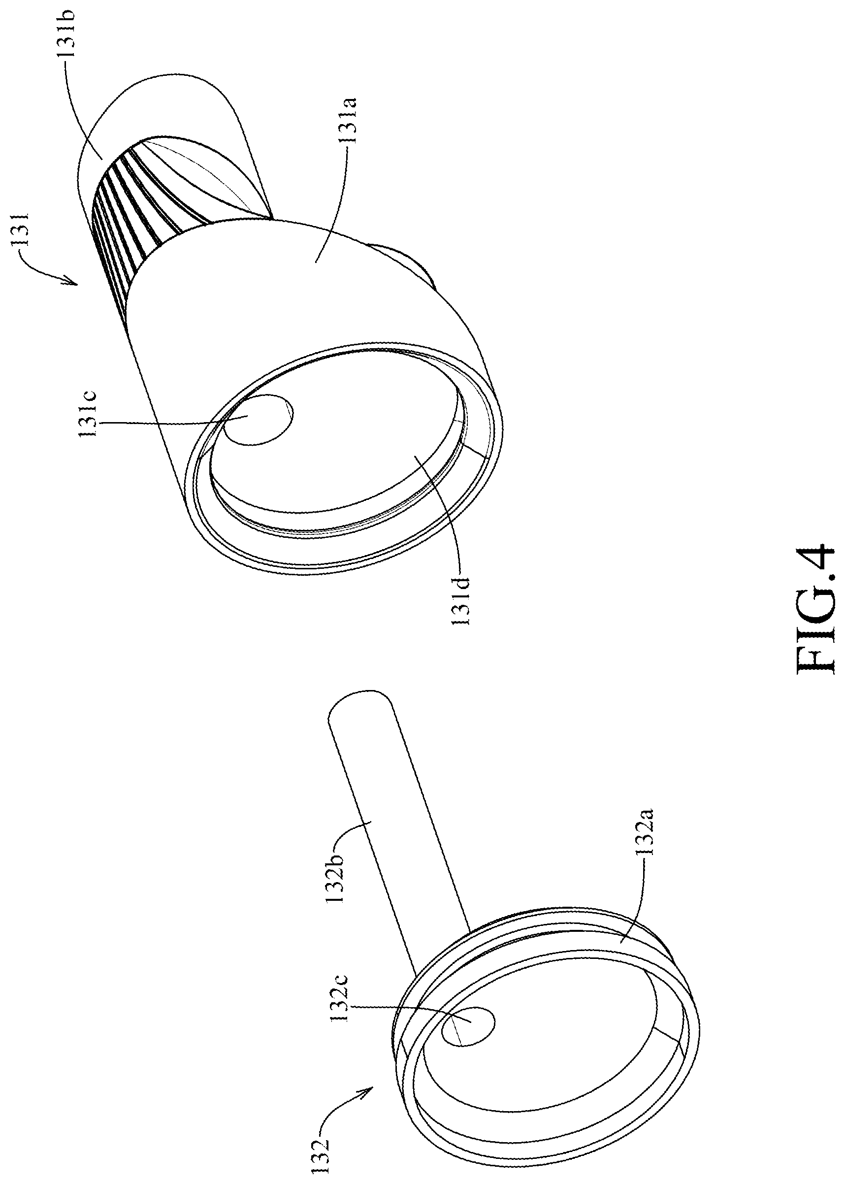 Patent US12616636 Figure 4 – Hand tool for reducing hand vibration