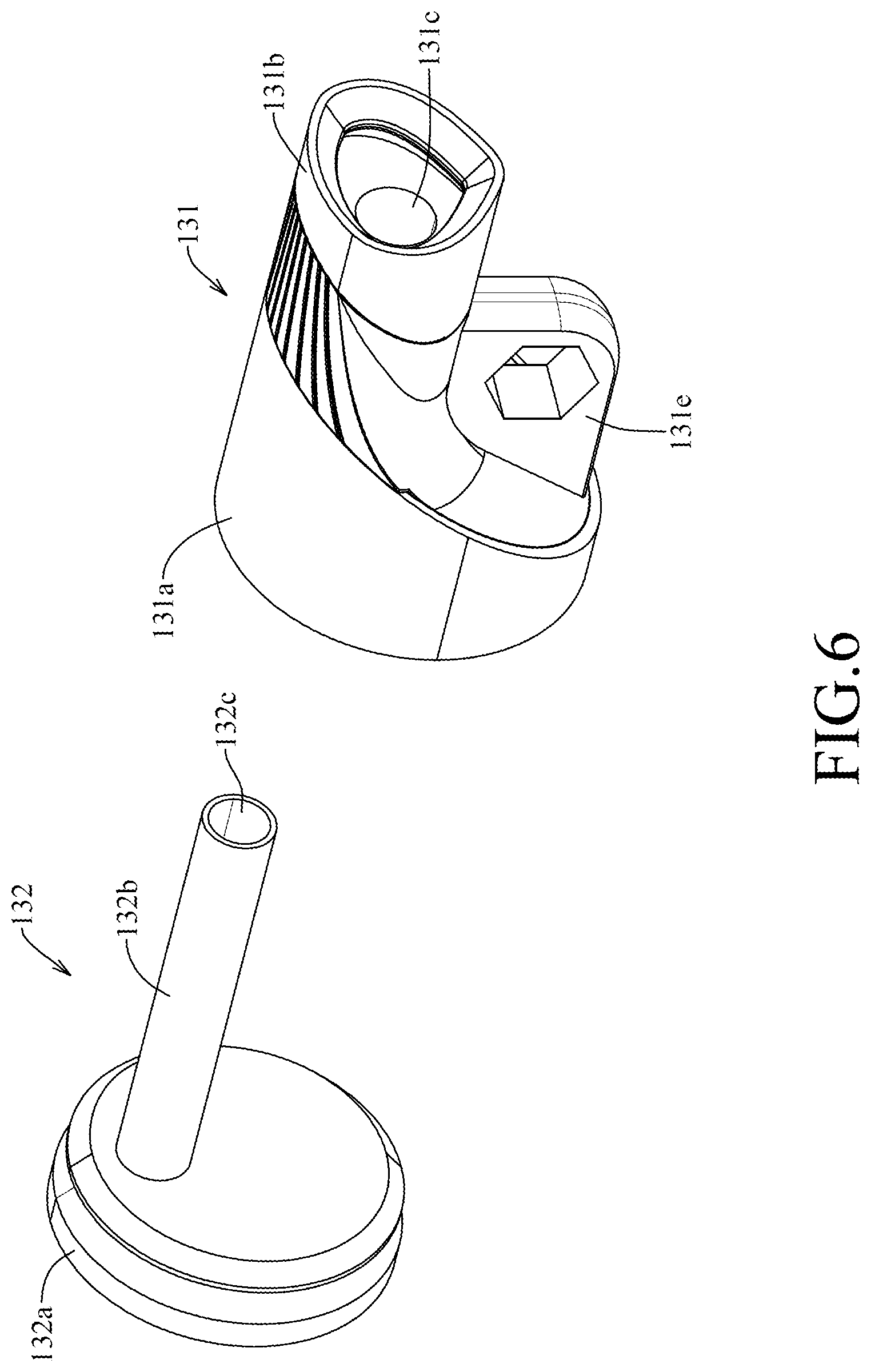 Patent US12616636 Figure 6 – Hand tool for reducing hand vibration