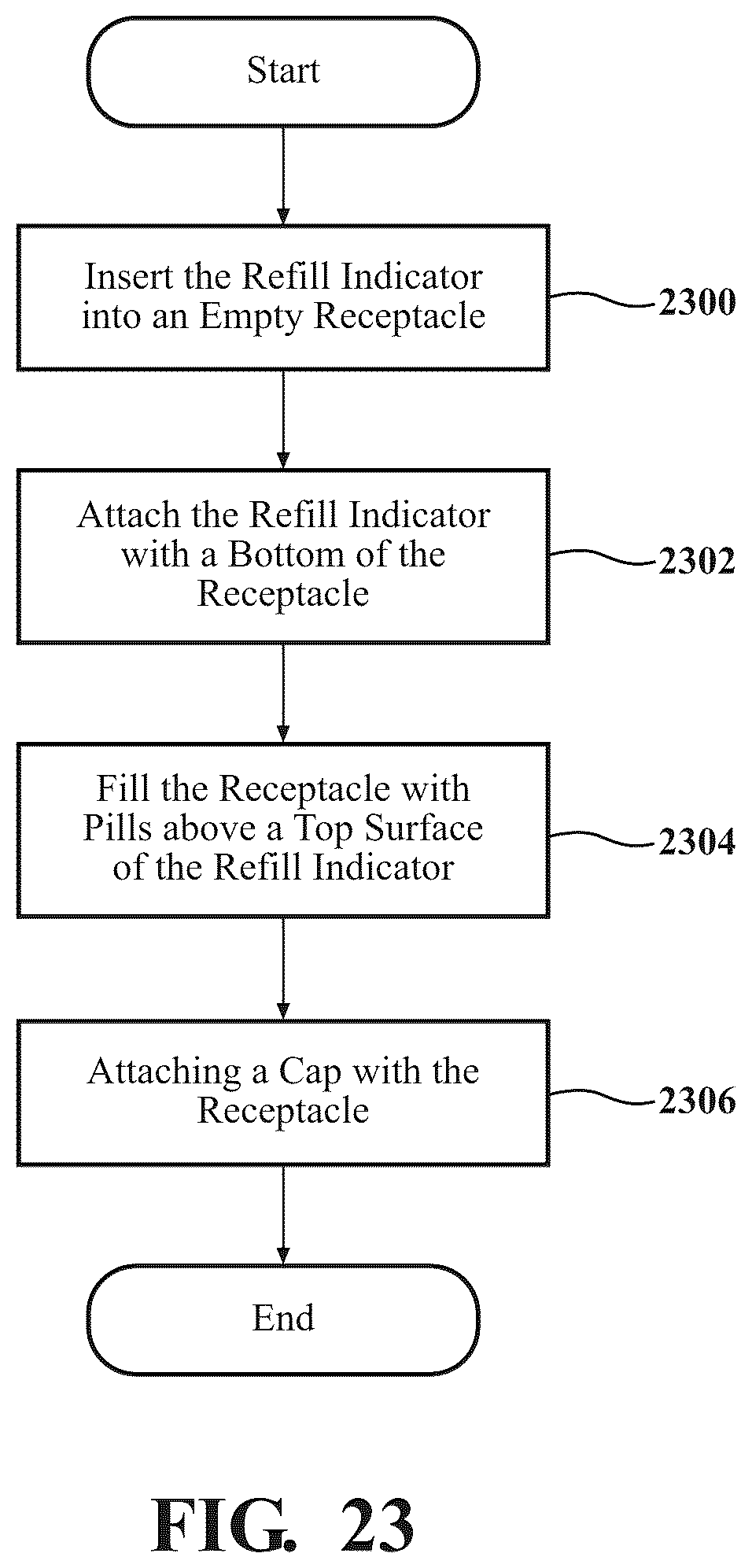 Patent US12616640 Figure 11 – Container having a contents volume indicator