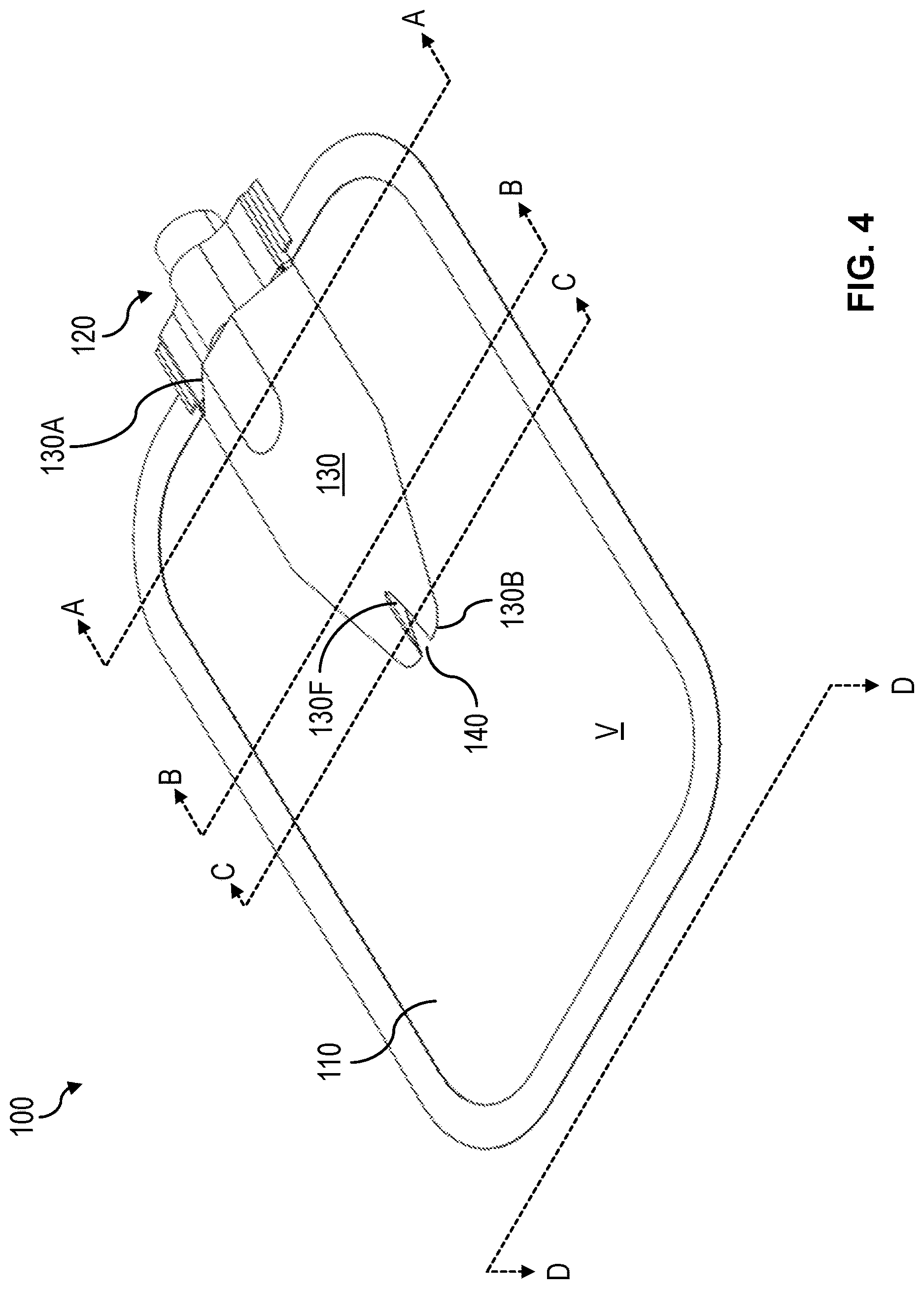 Patent US12616641 Figure 3 – Medicament container having a flexible sidewall