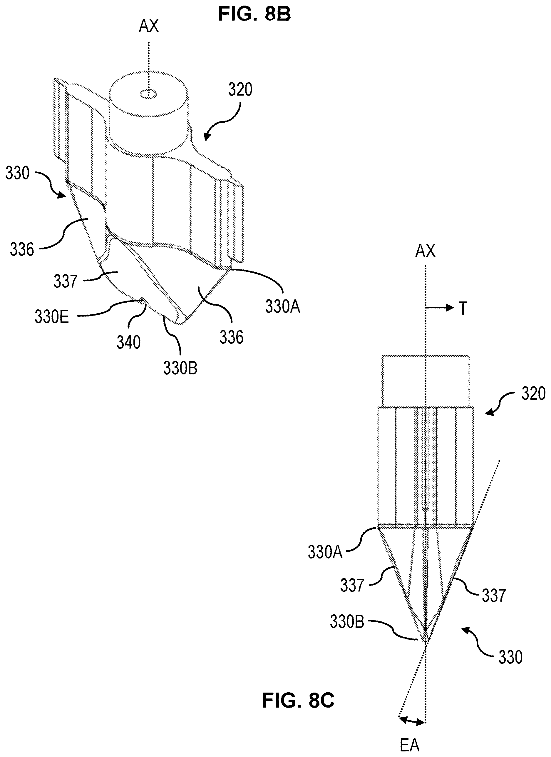 Patent US12616641 Figure 8 – Medicament container having a flexible sidewall