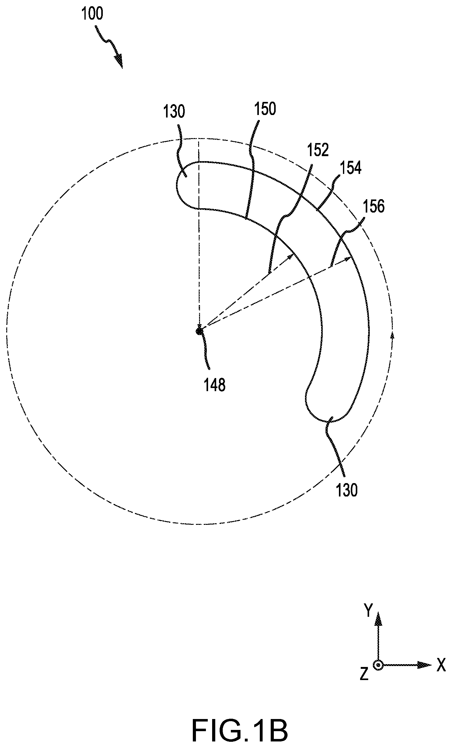 Patent US12616642 Figure 2 – Curved blood cassette system