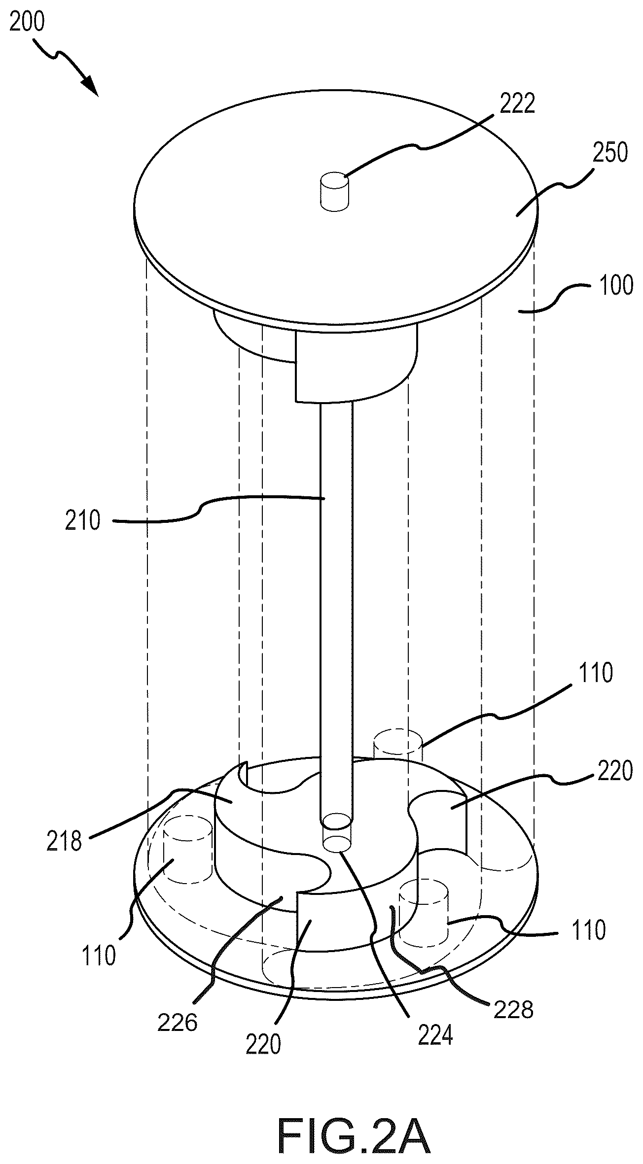Patent US12616642 Figure 3 – Curved blood cassette system