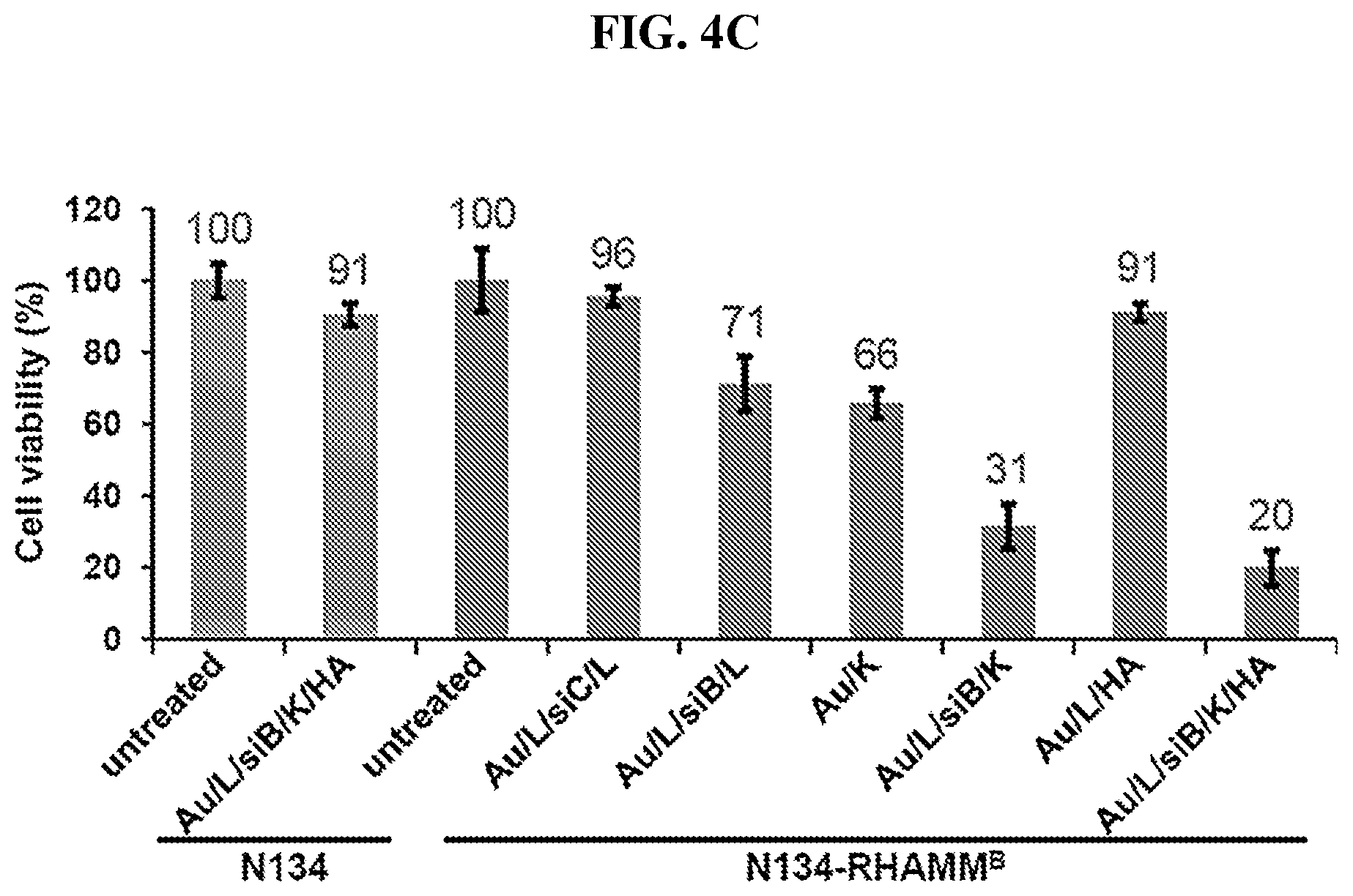 Patent US12616715 Figure 10 – Nanotherapy targeting RHAMM-positive tumors