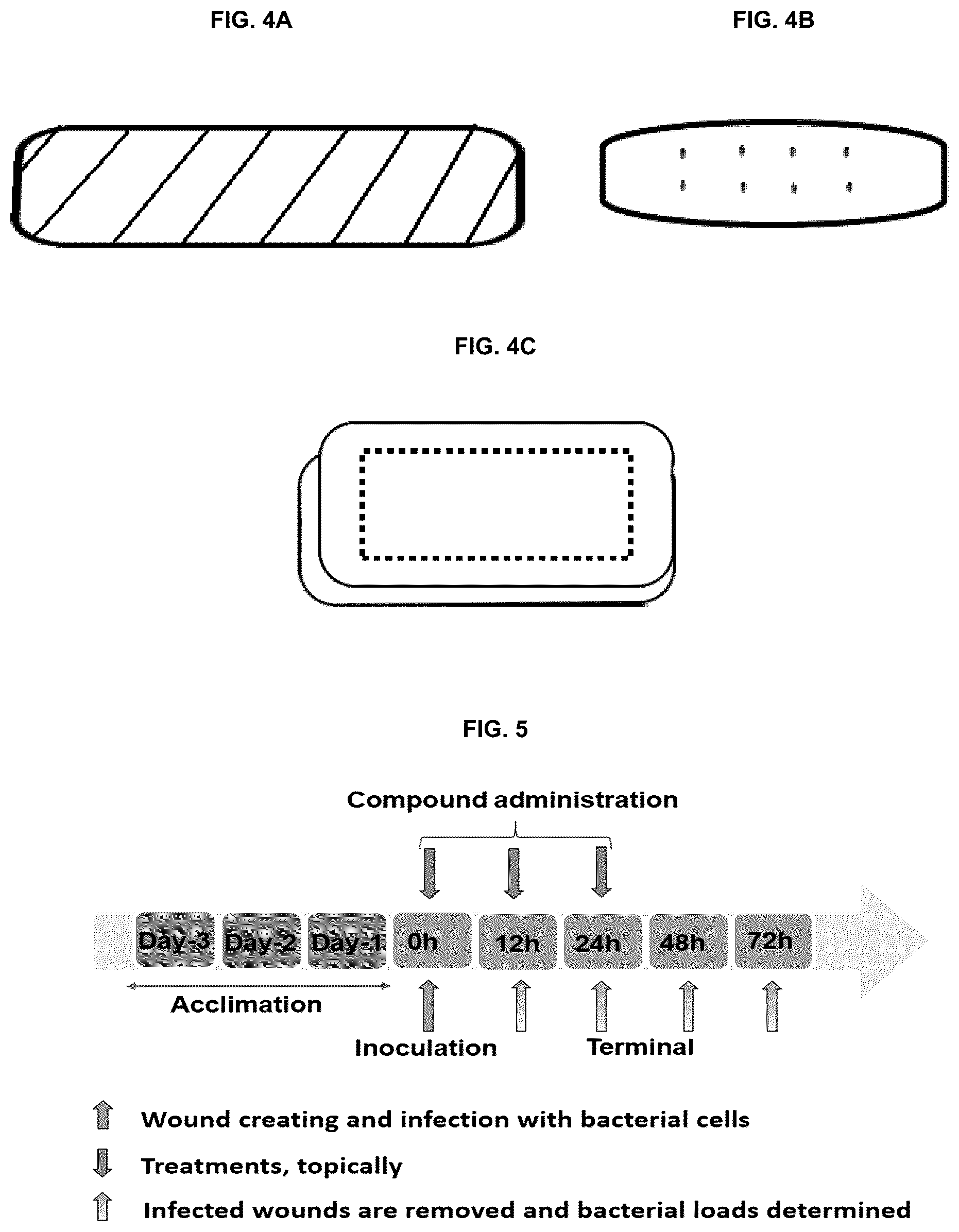 Patent US12616716 Figure 5 – Wound healing dressings and formulations and methods of use thereof