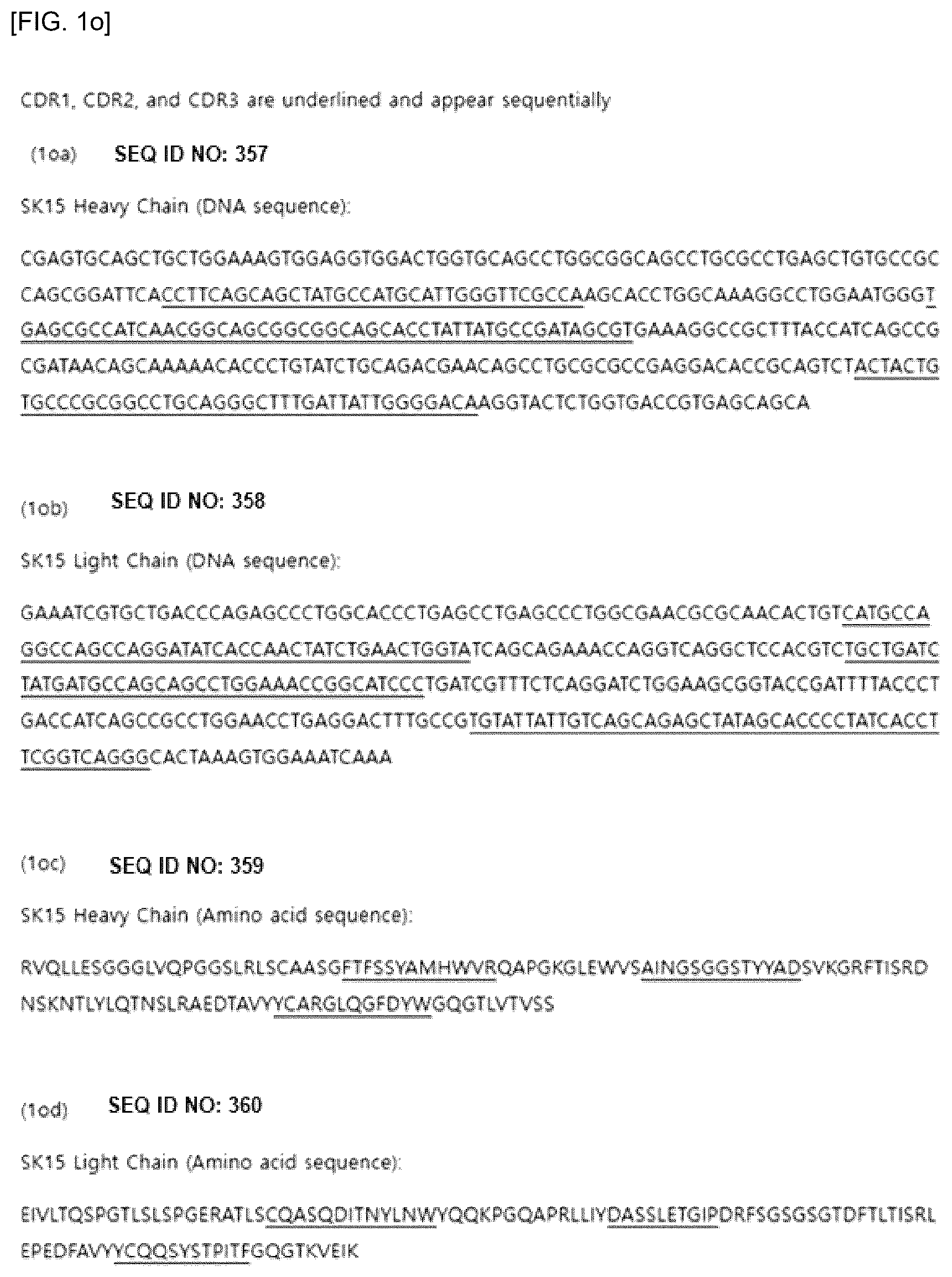 Patent US12616734 Figure 15 – Chimeric antigen receptor specifically binding to cd 300C antigen or receptor thereof