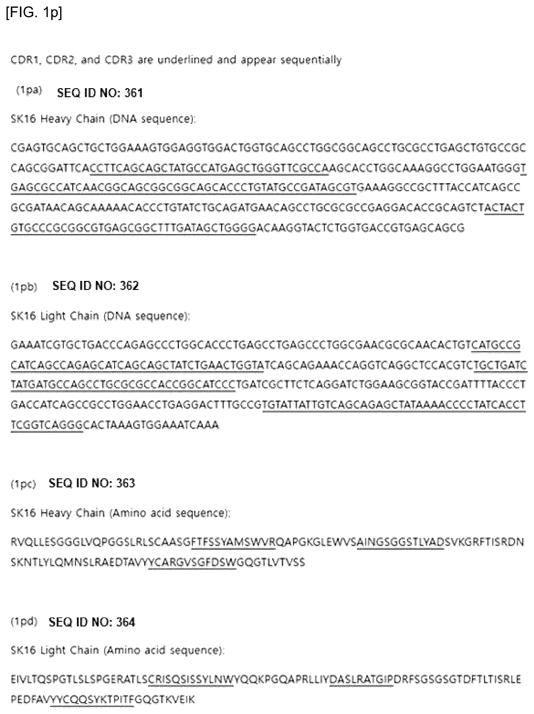Patent US12616734 Figure 16 – Chimeric antigen receptor specifically binding to cd 300C antigen or receptor thereof