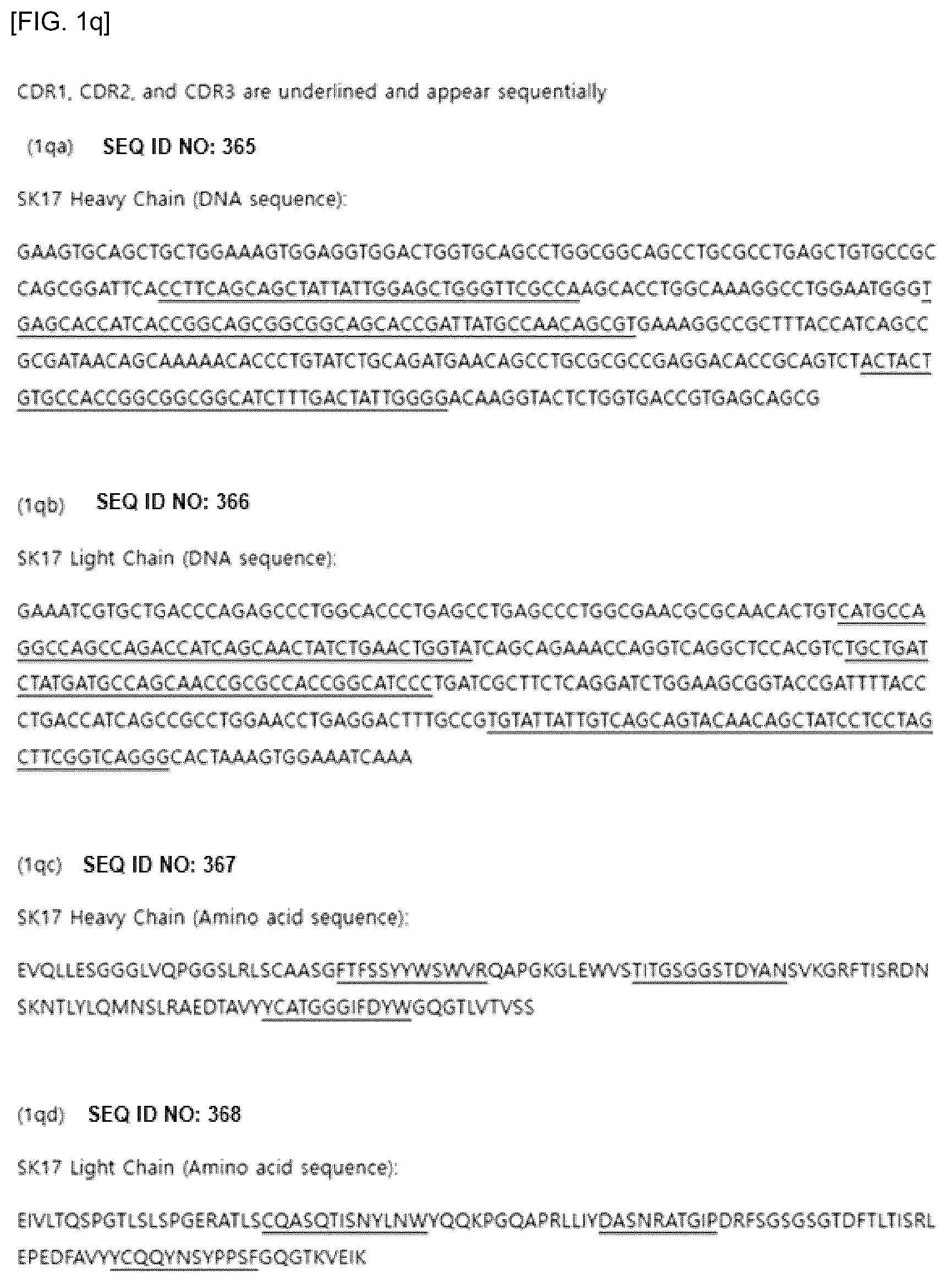 Patent US12616734 Figure 17 – Chimeric antigen receptor specifically binding to cd 300C antigen or receptor thereof