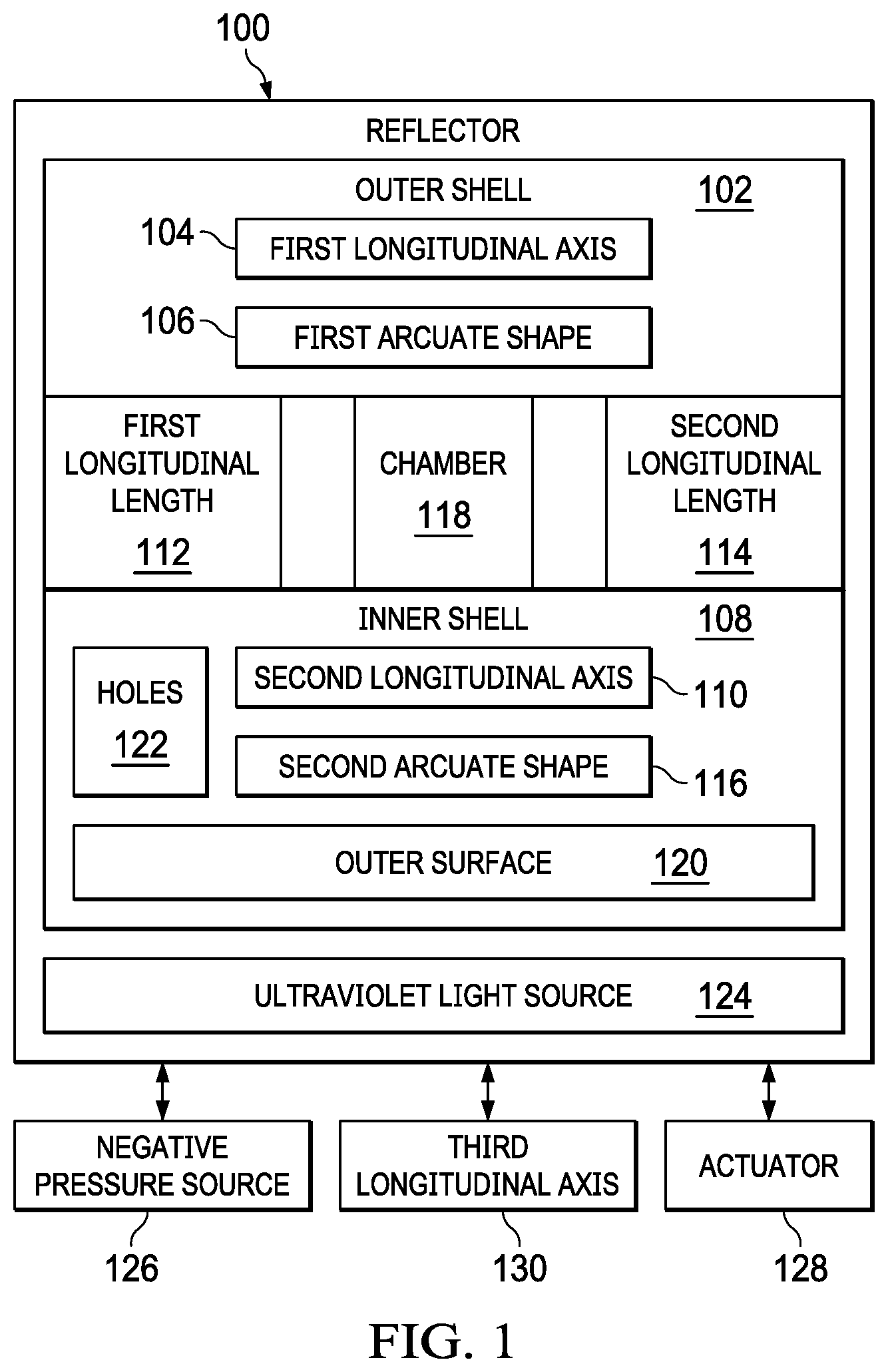 Patent US12616762 Figure 1 – Ultraviolet device and methods of using the same