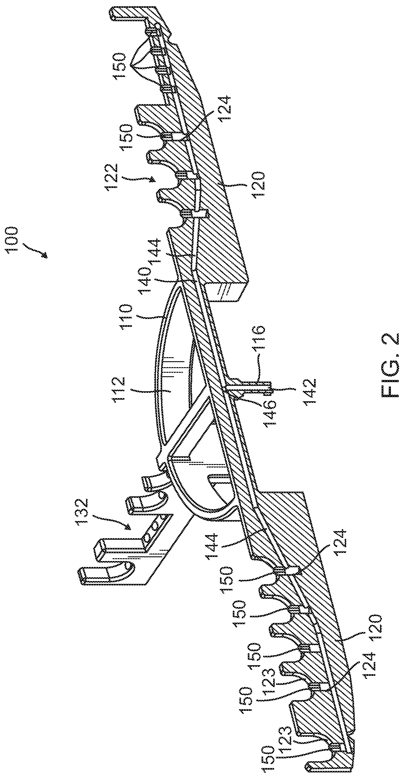 Patent US12616768 Figure 2 – Endoscope decontamination rack