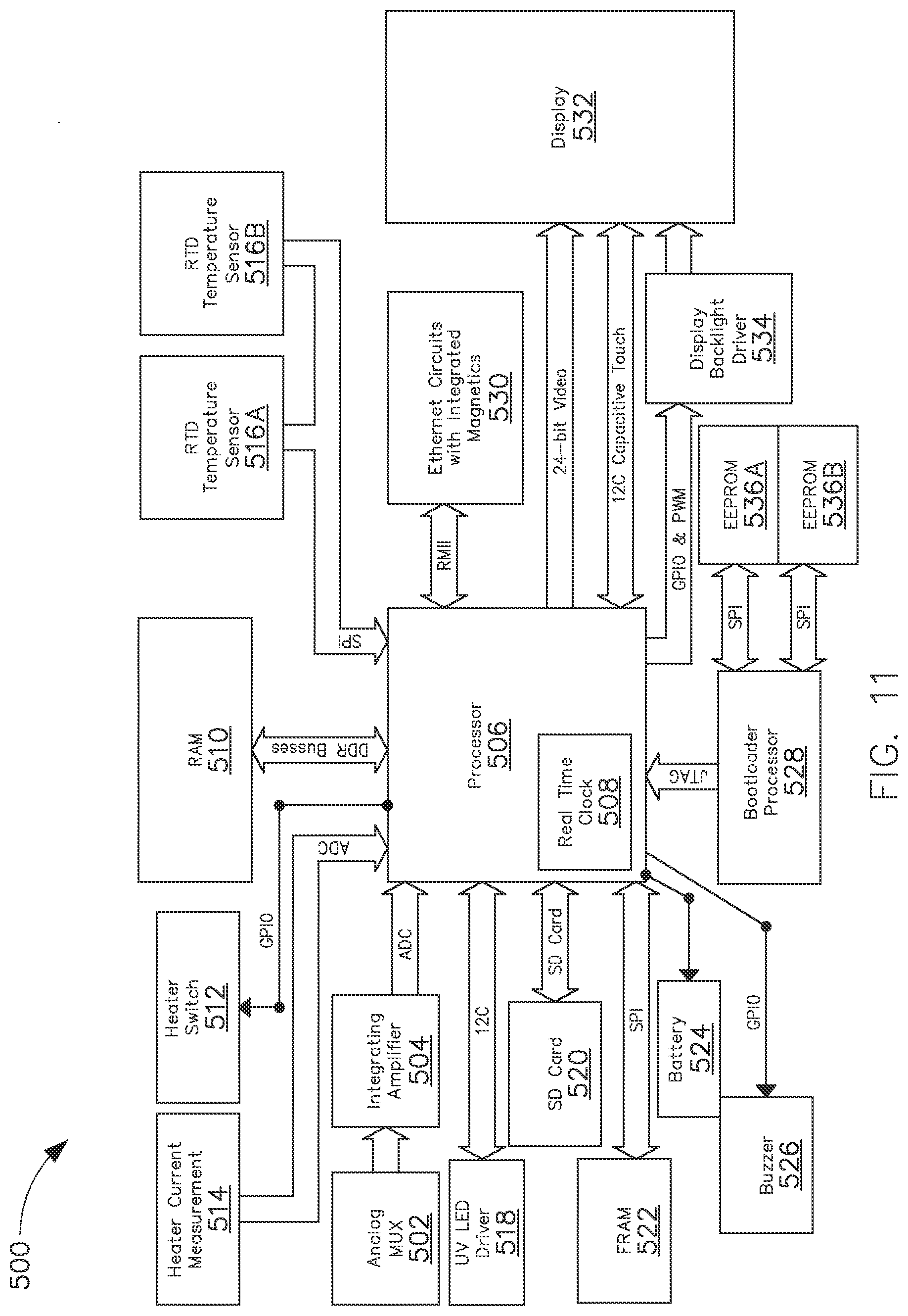Patent US12616769 Figure 11 – Biological indicator reader with graphical user interface and methods of use
