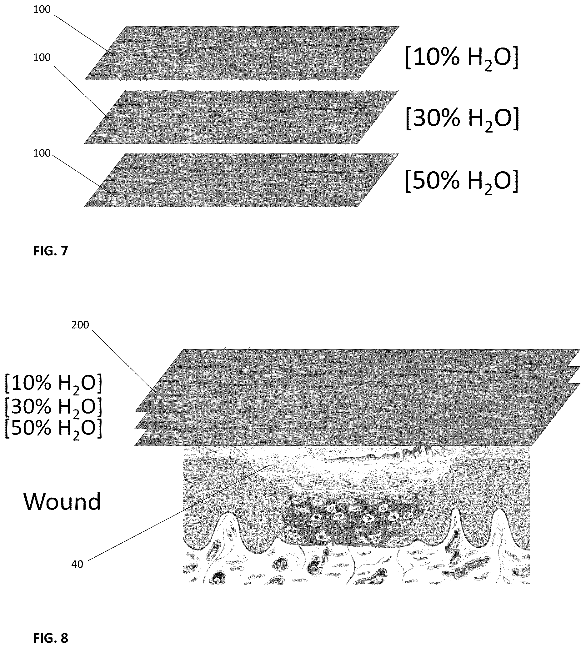 Patent US12616774 Figure 4 – Lyophilized hydrogel wound dressing