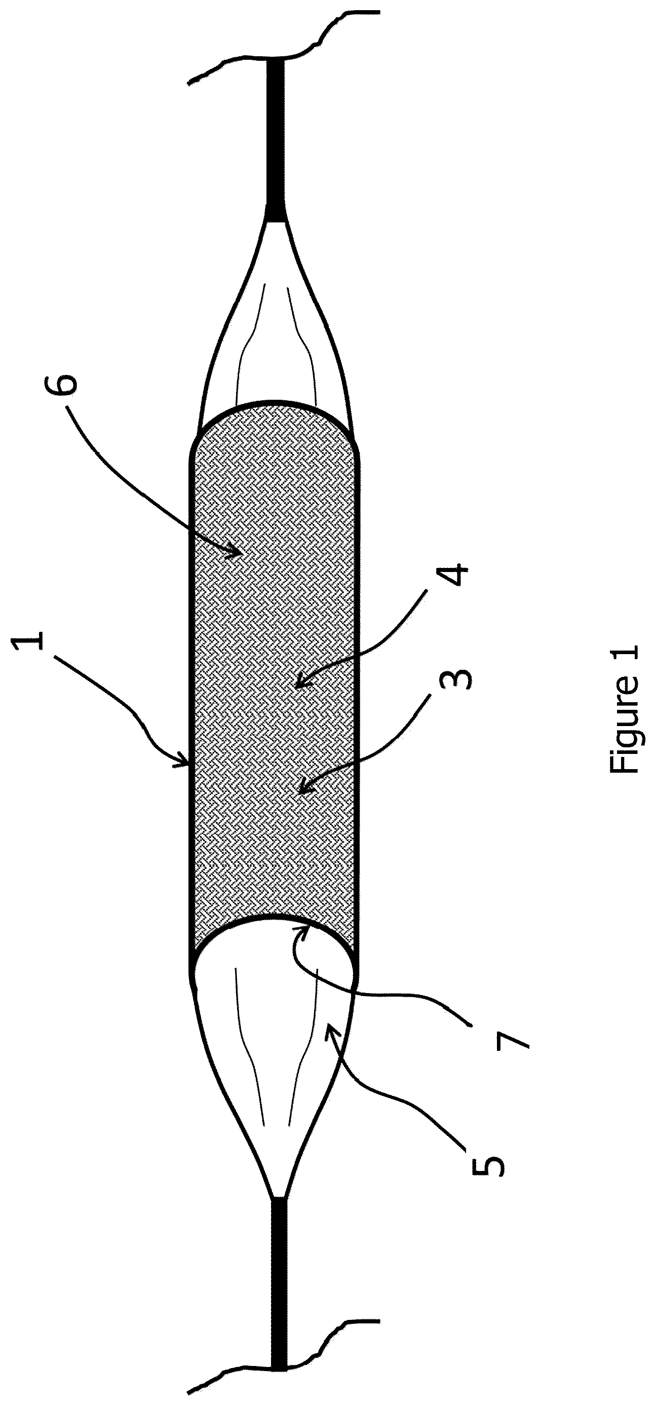 Patent US12616781 — Tubular nonwoven structure as active agent carrier for the atraumatic treatment of hollow organs, and a process for producing the same — Figure 1