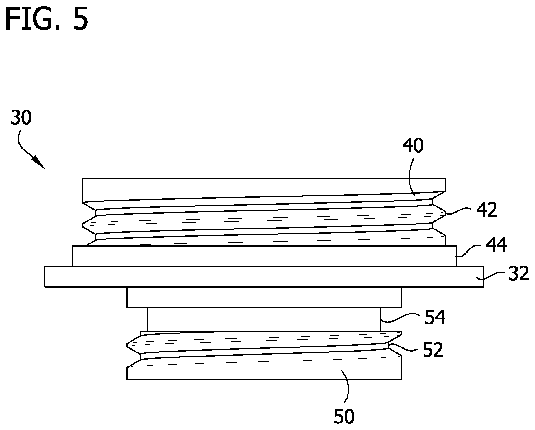 Patent US12616783 Figure 5 – Breast pump adapter