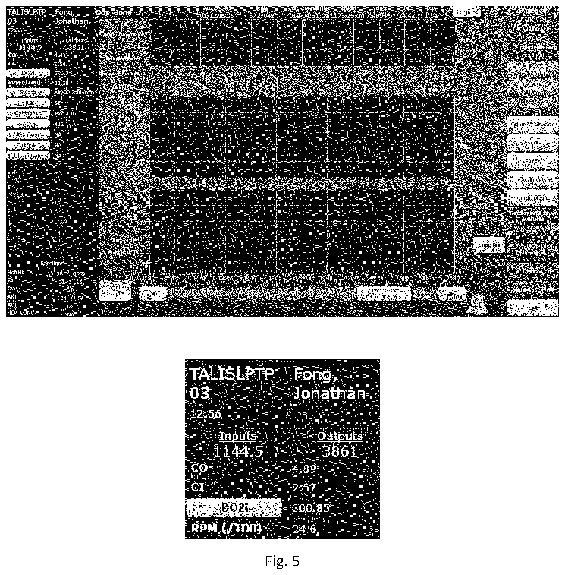 Patent US12616787 Figure 5 – Monitoring system for care protocols