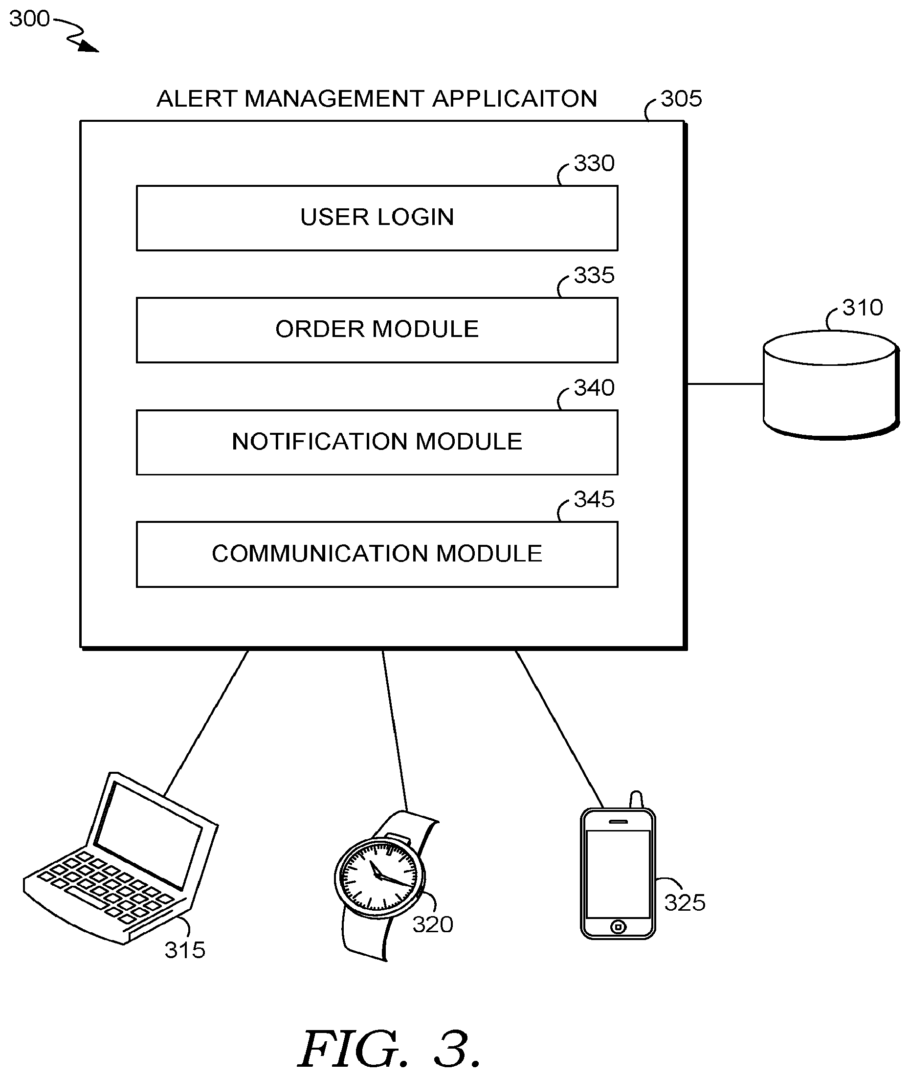 Patent US12616788 Figure 3 – Clinical notifications
