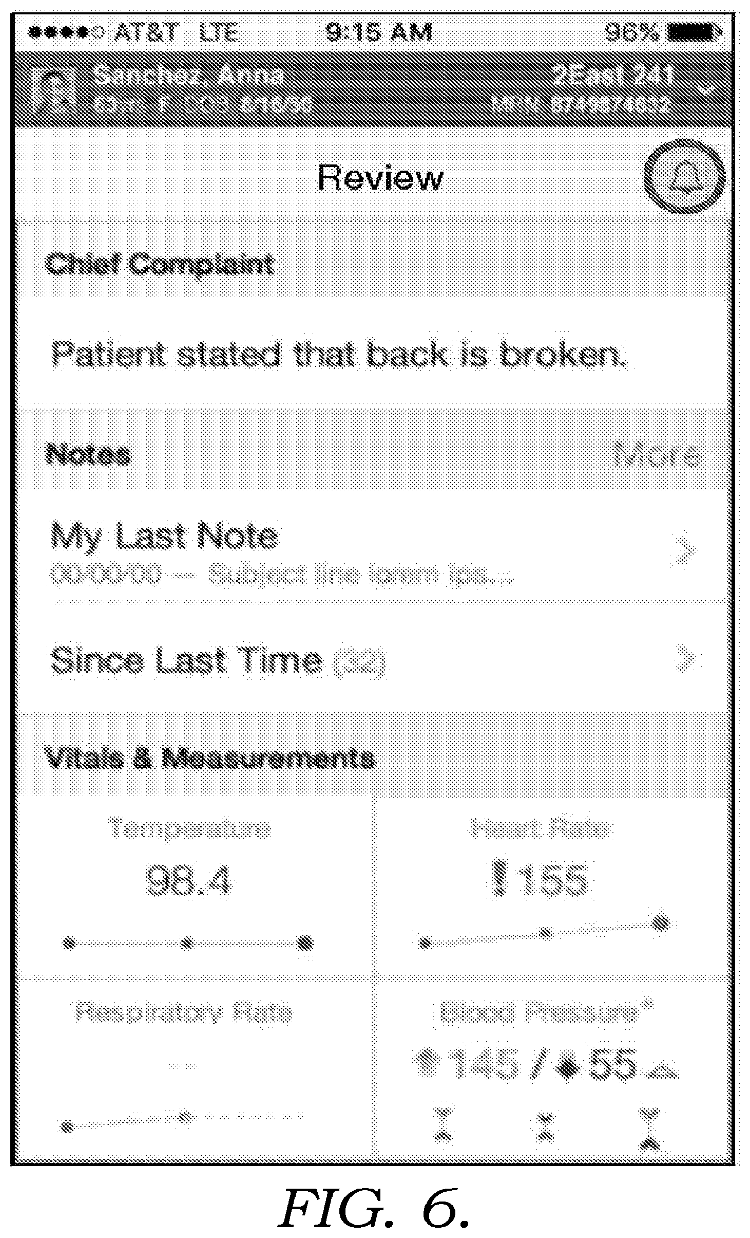 Patent US12616788 Figure 6 – Clinical notifications