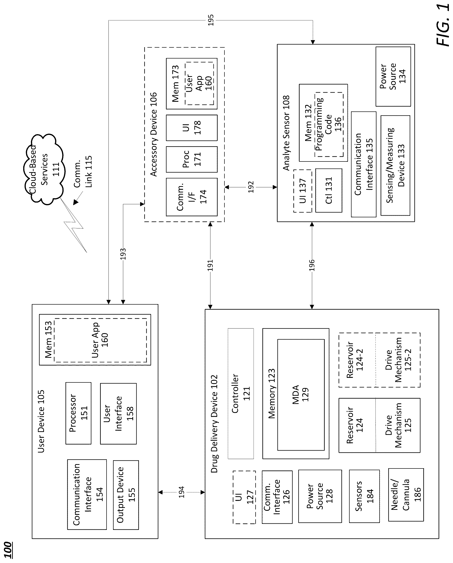 Patent US12616790 Figure 1 – Pumping mechanism with wire-pulled plunger
